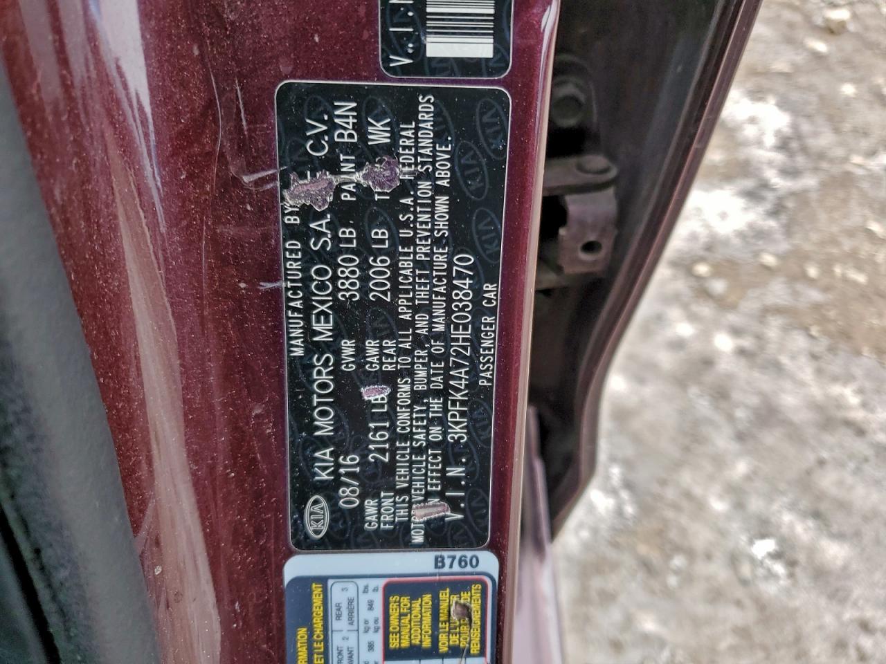 2017 KIA FORTE LX photo 13