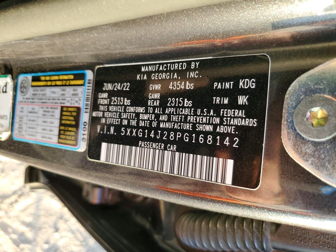 2023 KIA K5 LXS photo 12