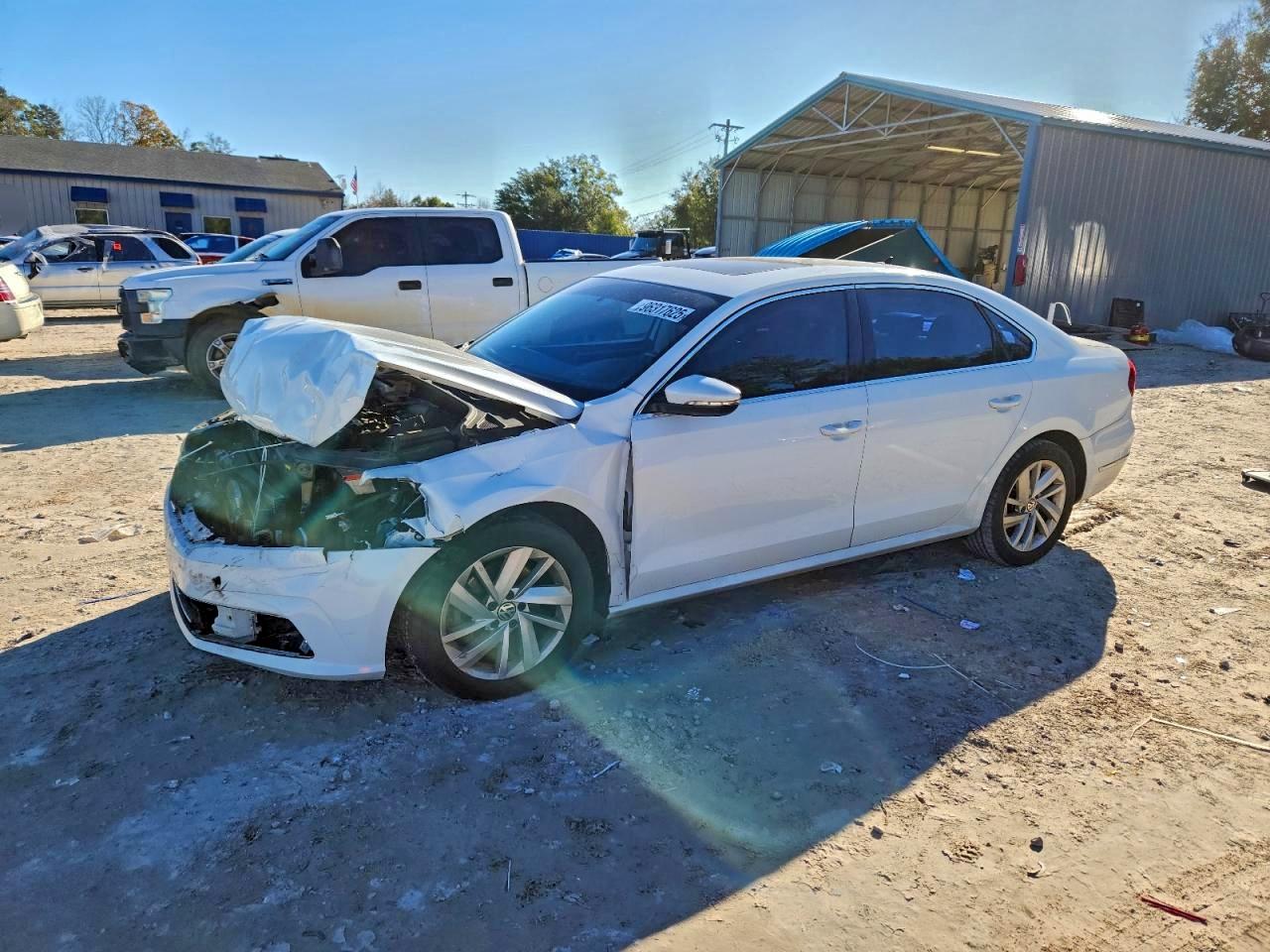 2018 VOLKSWAGEN PASSAT SE — FRONT END damage — photo 1