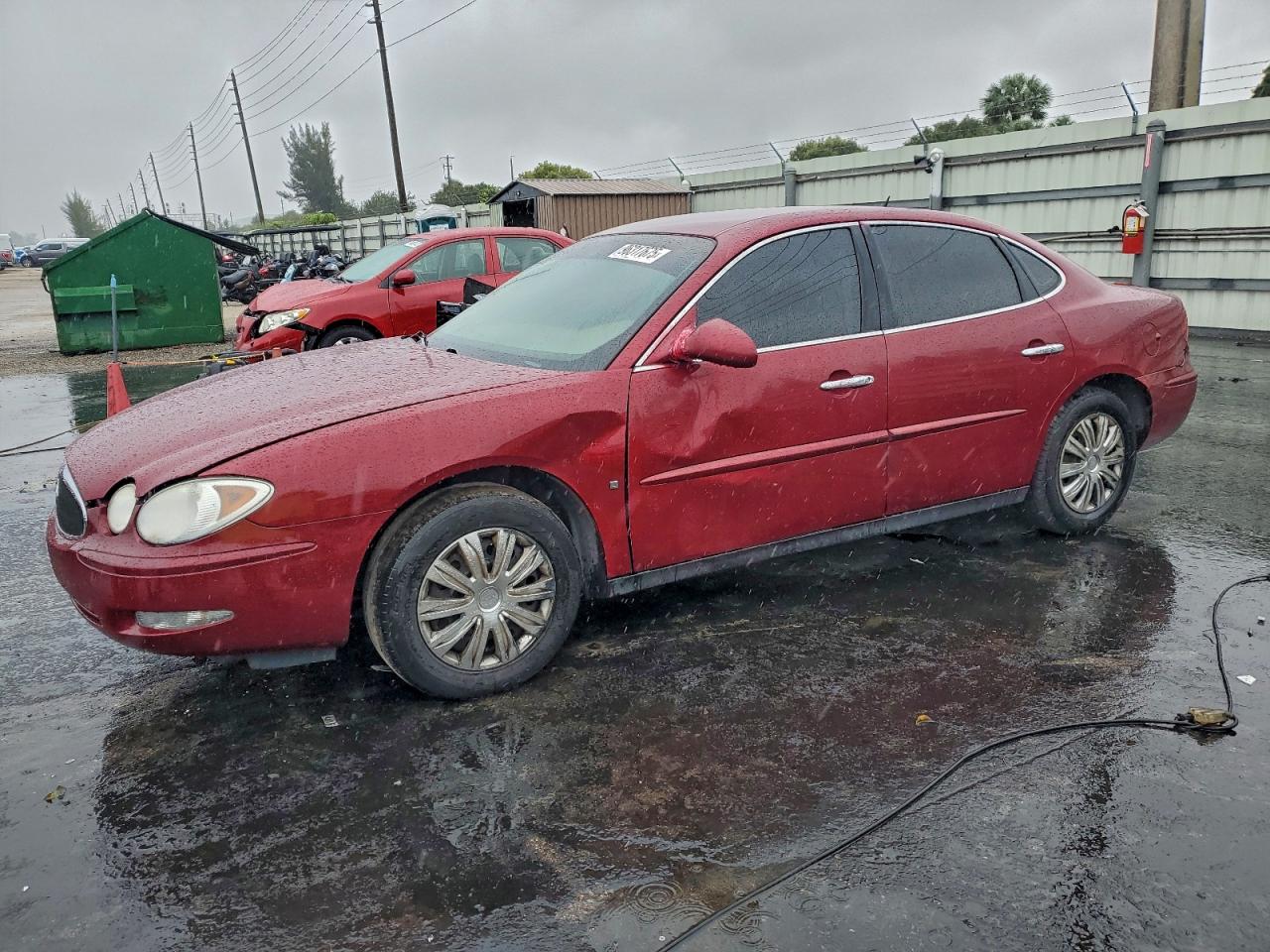 2007 BUICK LACROSSE CX — SIDE damage — photo 1