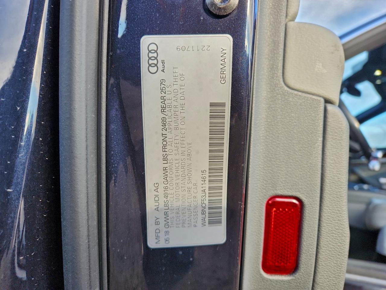 2018 AUDI A5 PREMIUM PLUS photo 23