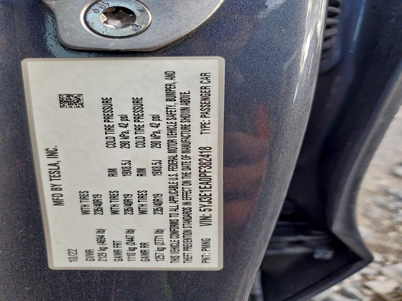 2023 TESLA MODEL 3 photo 37