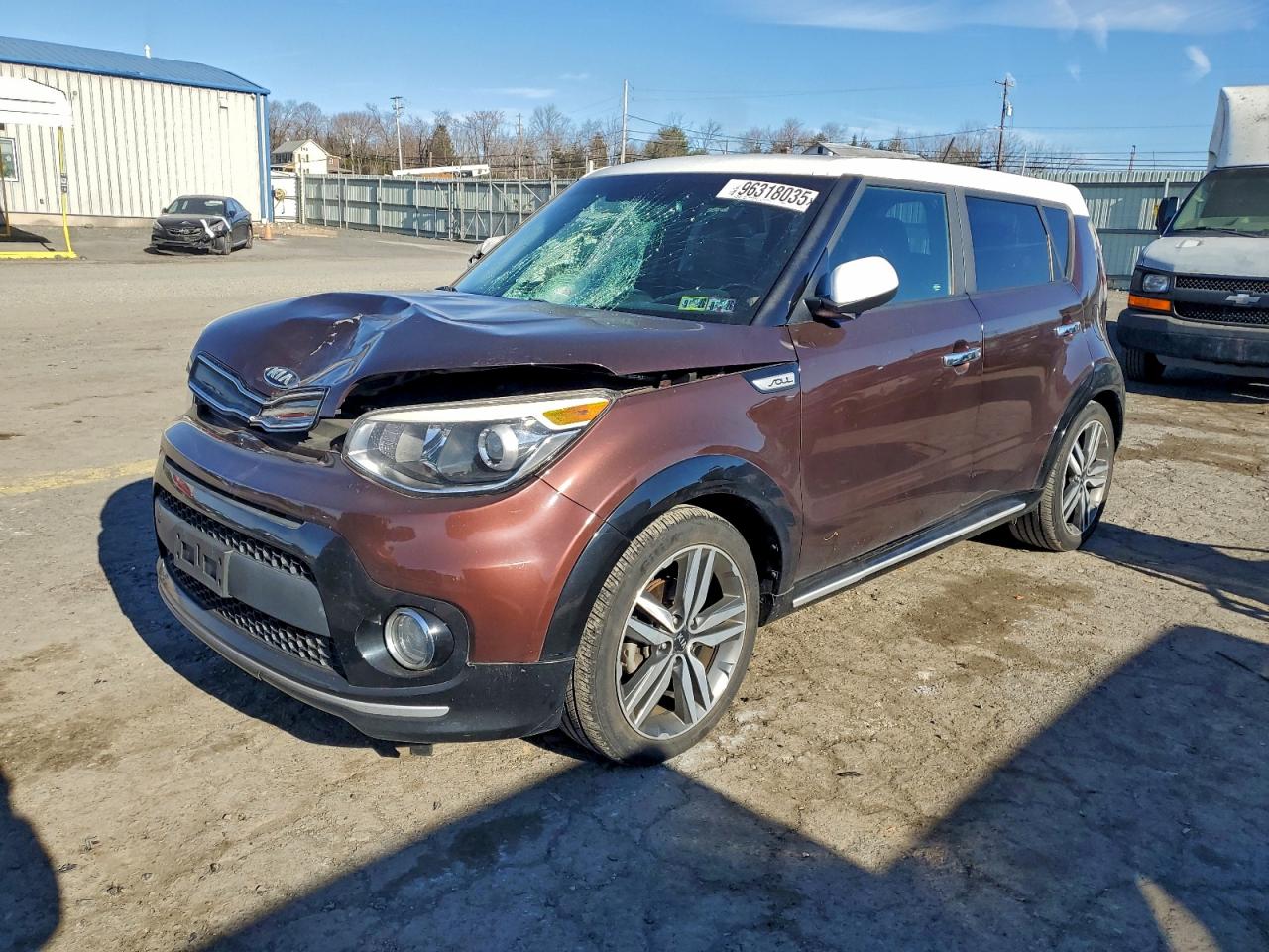 2017 KIA SOUL + — FRONT END damage — photo 1