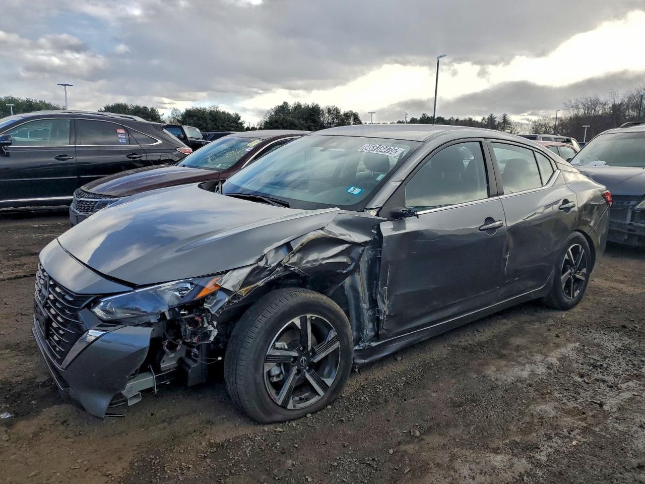 2025 NISSAN SENTRA SV — FRONT END damage — photo 1