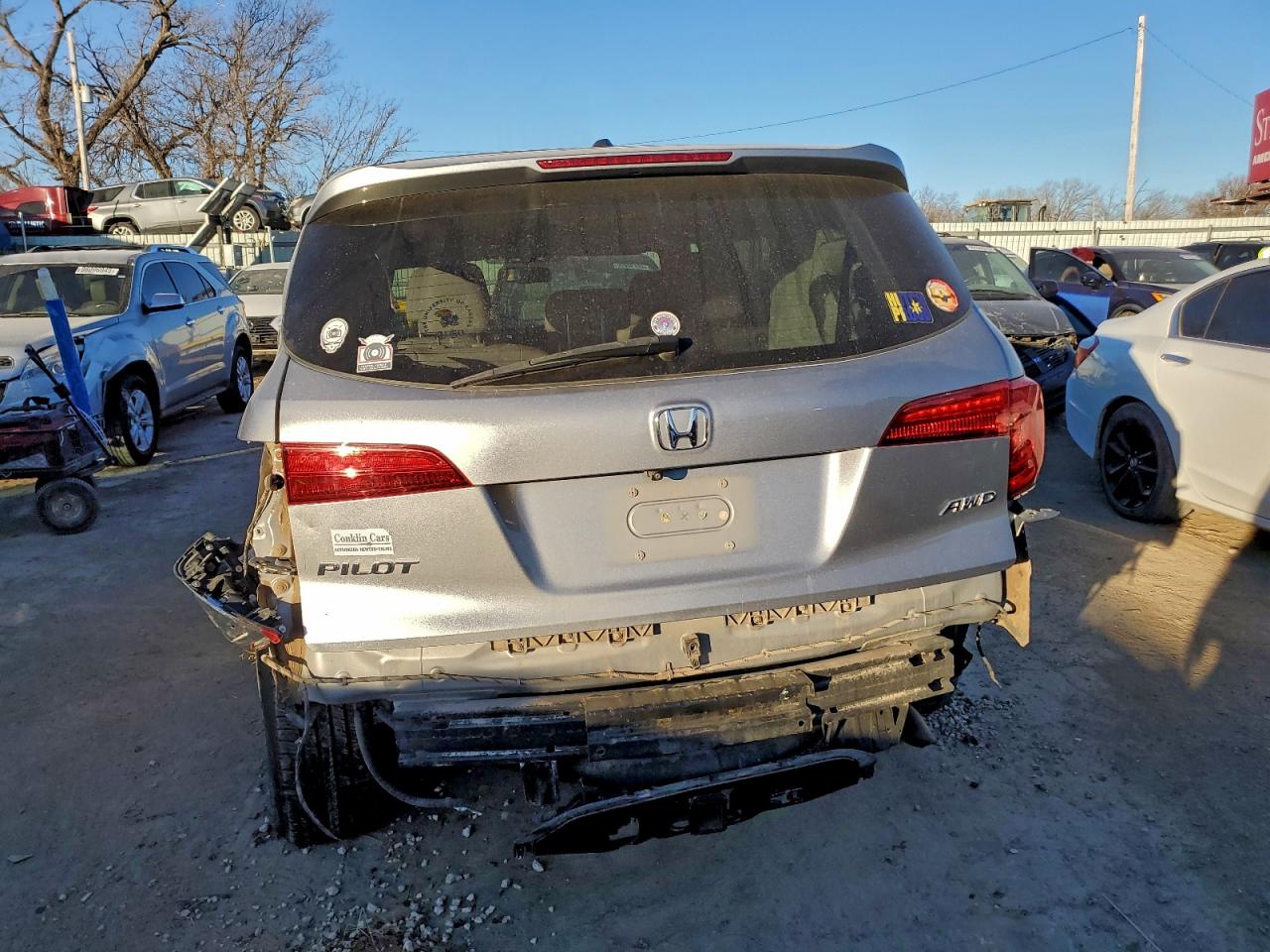 2016 HONDA PILOT EXL photo 16