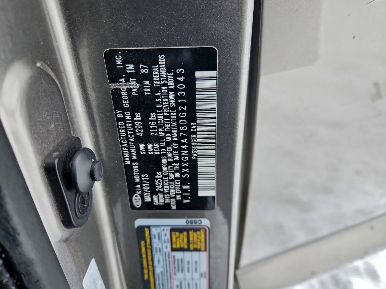 2013 KIA OPTIMA EX photo 23