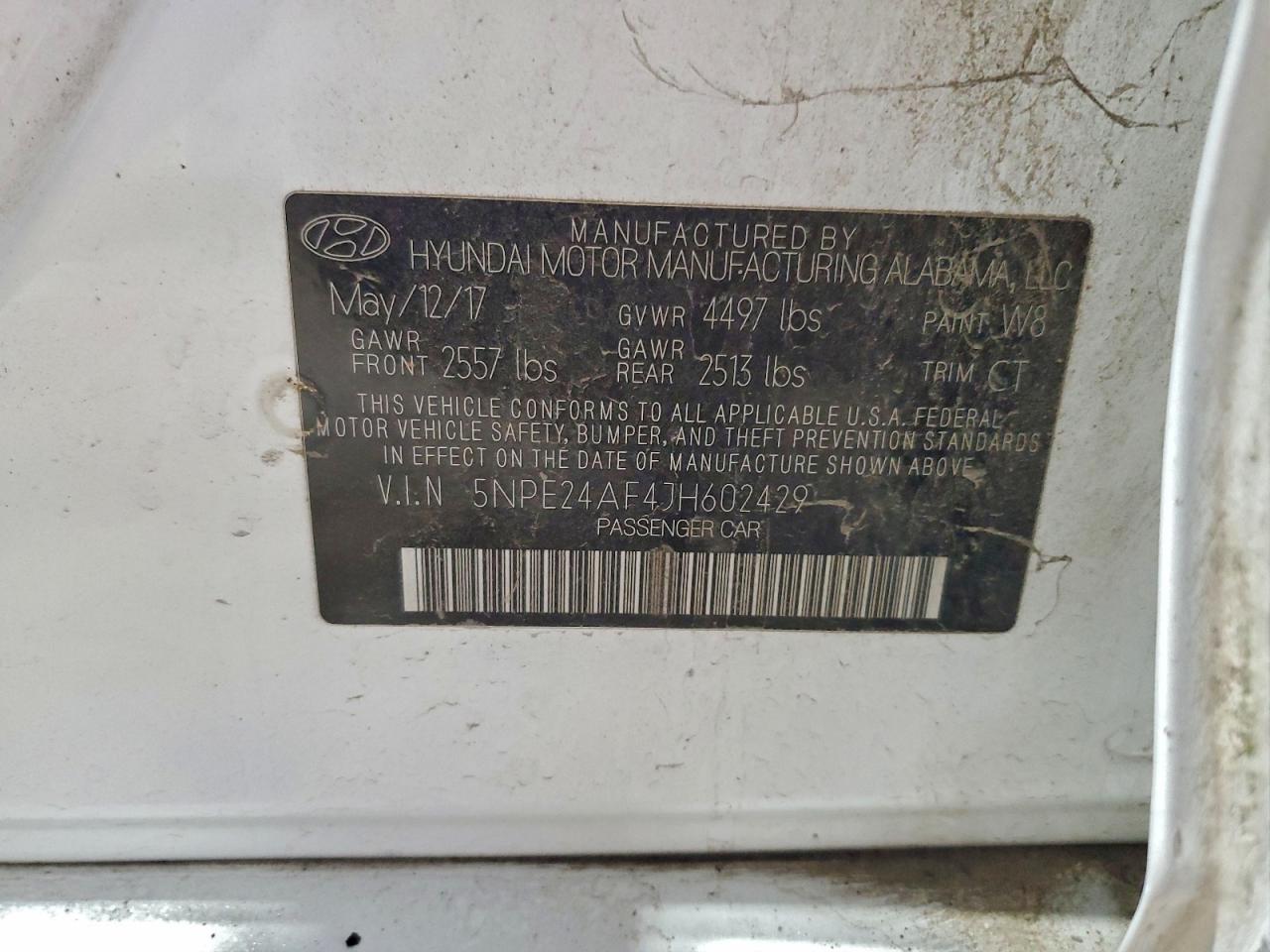 2018 HYUNDAI SONATA SE photo 12