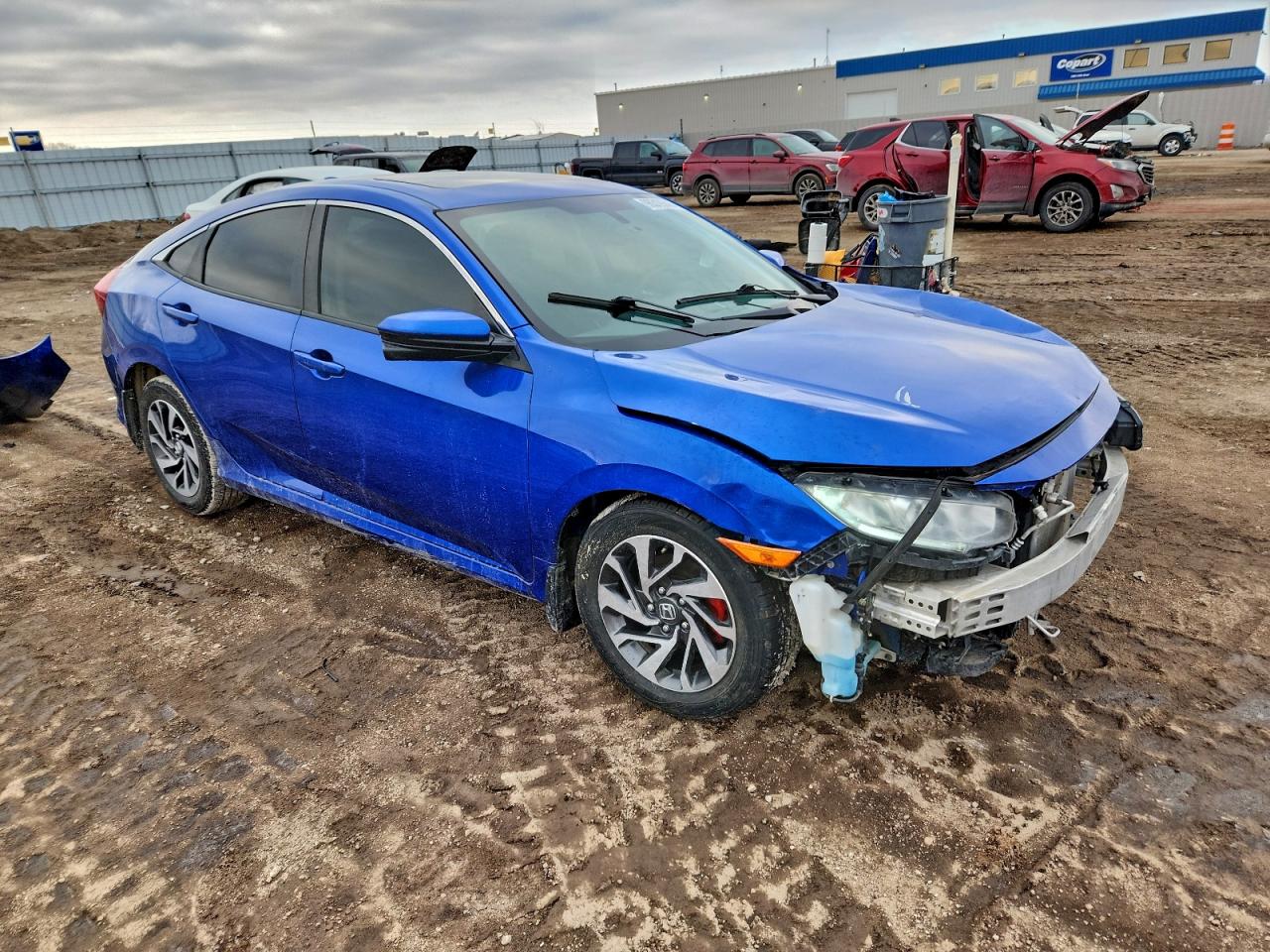2017 HONDA CIVIC EX photo 4