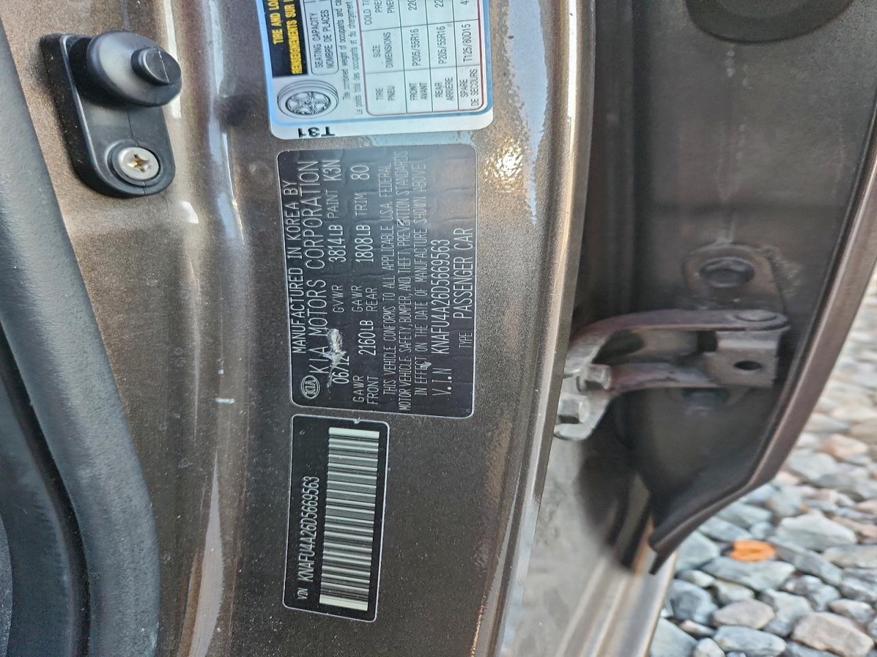 2013 KIA FORTE EX photo 12