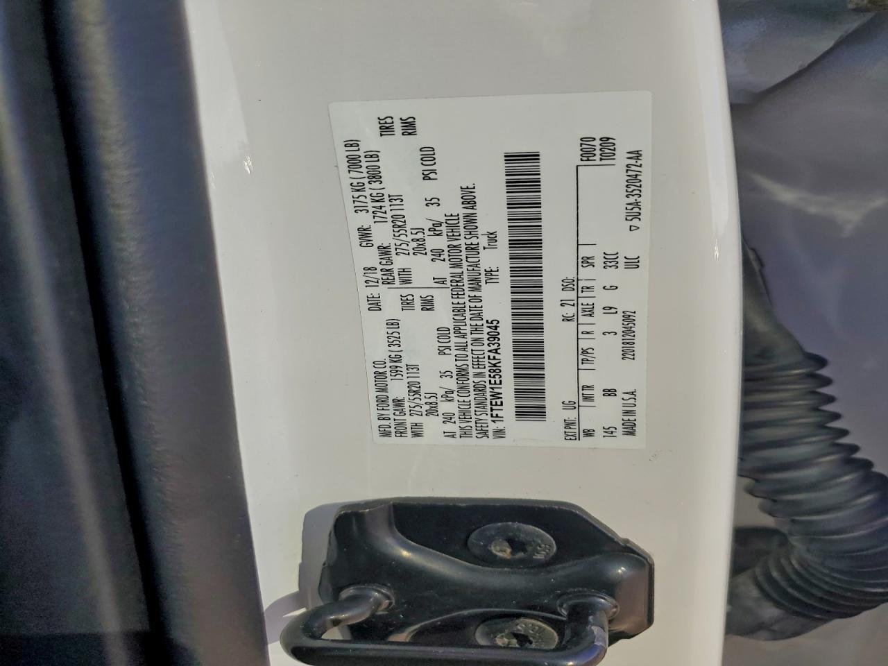 2019 FORD F150 SUPERCREW photo 37