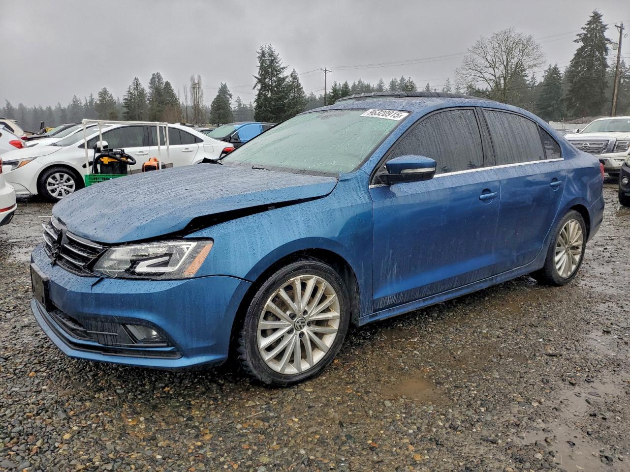 2016 VOLKSWAGEN JETTA SEL — FRONT END damage — photo 1