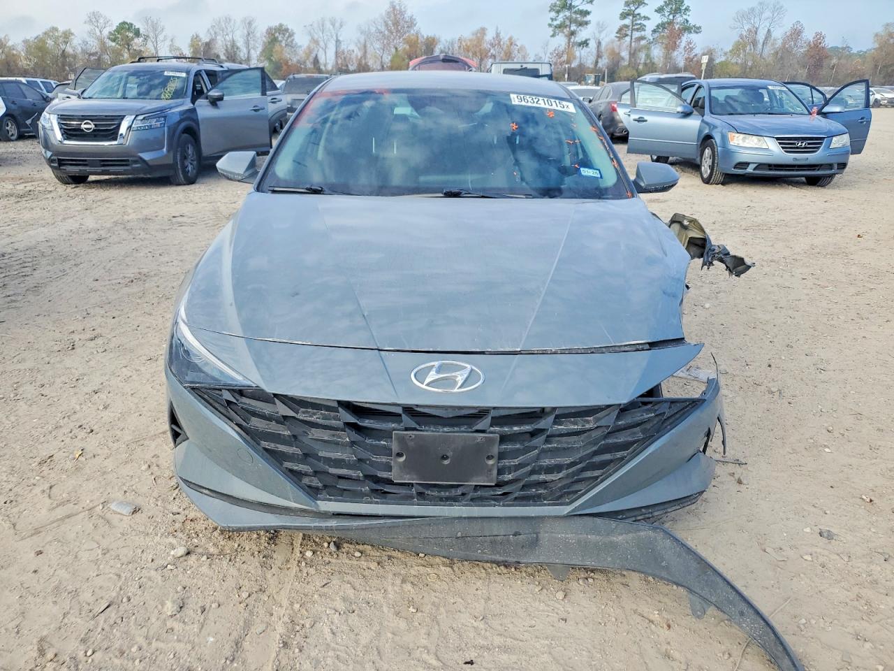2021 HYUNDAI ELANTRA BLUE photo 5