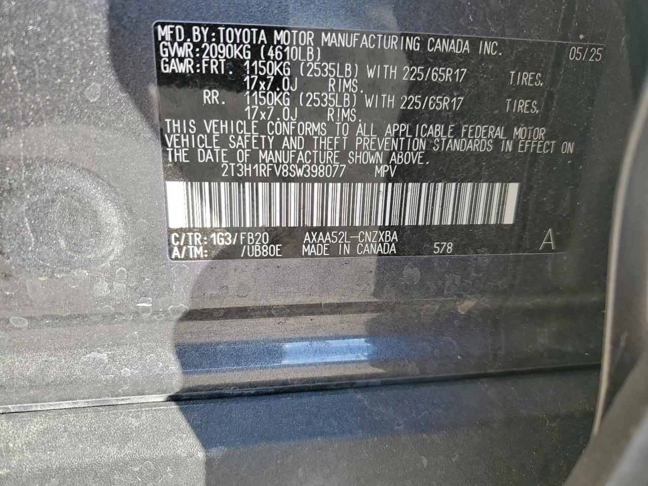 2025 TOYOTA RAV4 LE photo 25