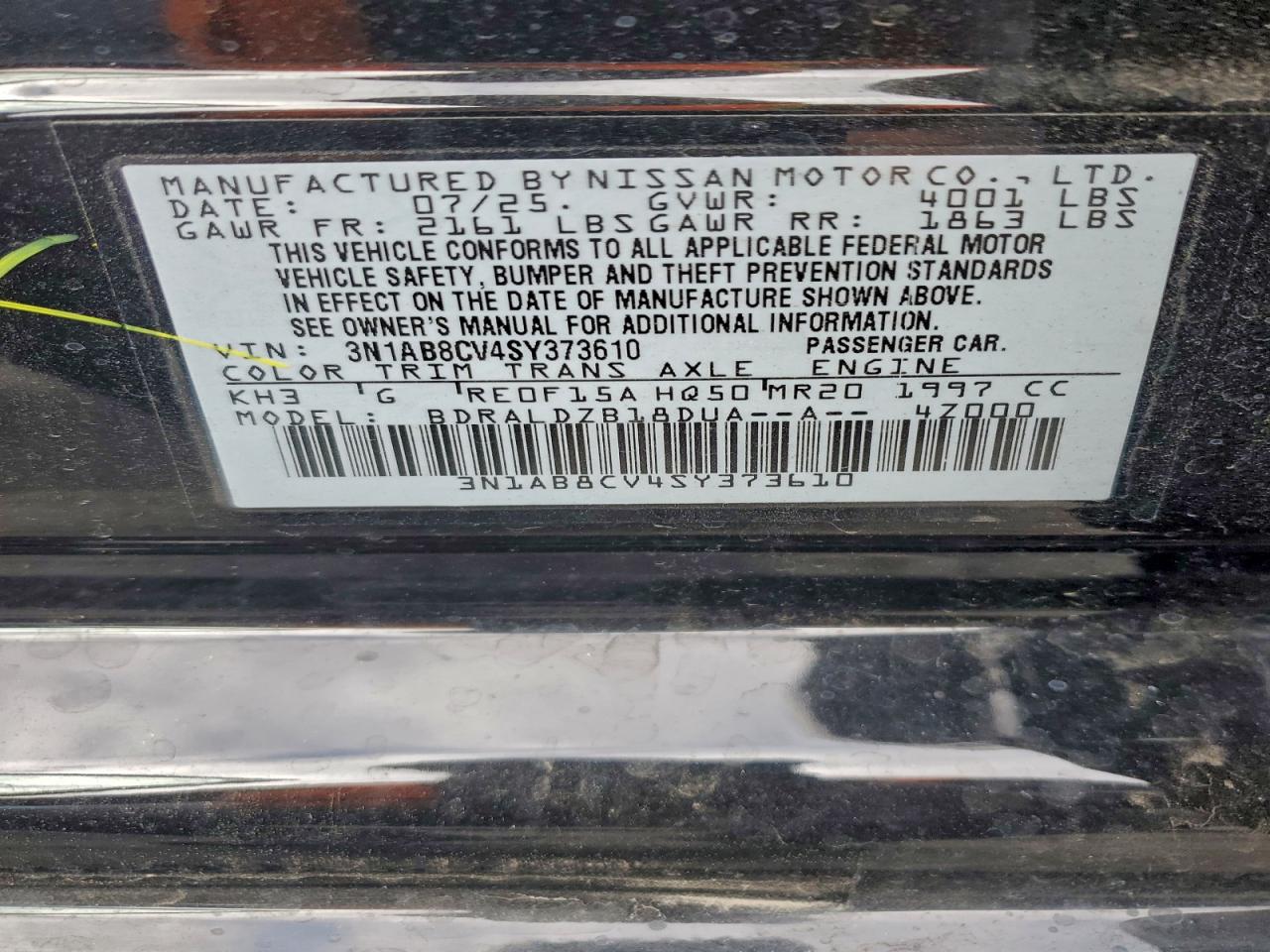 2025 NISSAN SENTRA SV photo 13