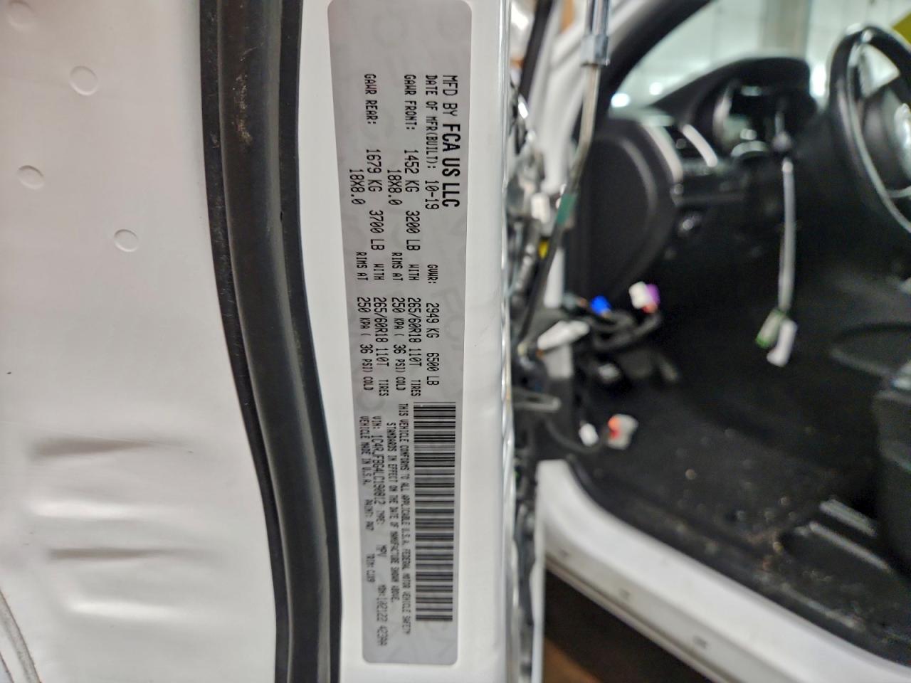 2020 JEEP GRAND CHEROKEE LIMITED photo 14