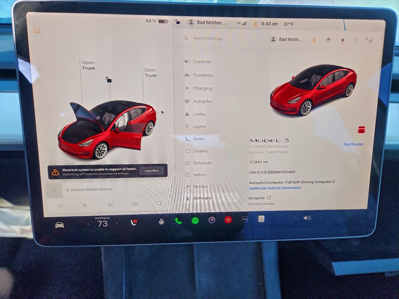 2021 TESLA MODEL 3 photo 17