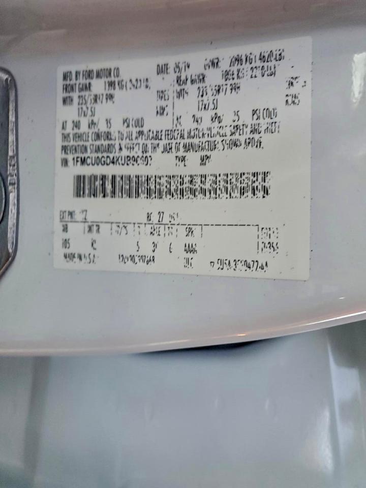 2019 FORD ESCAPE SE photo 25