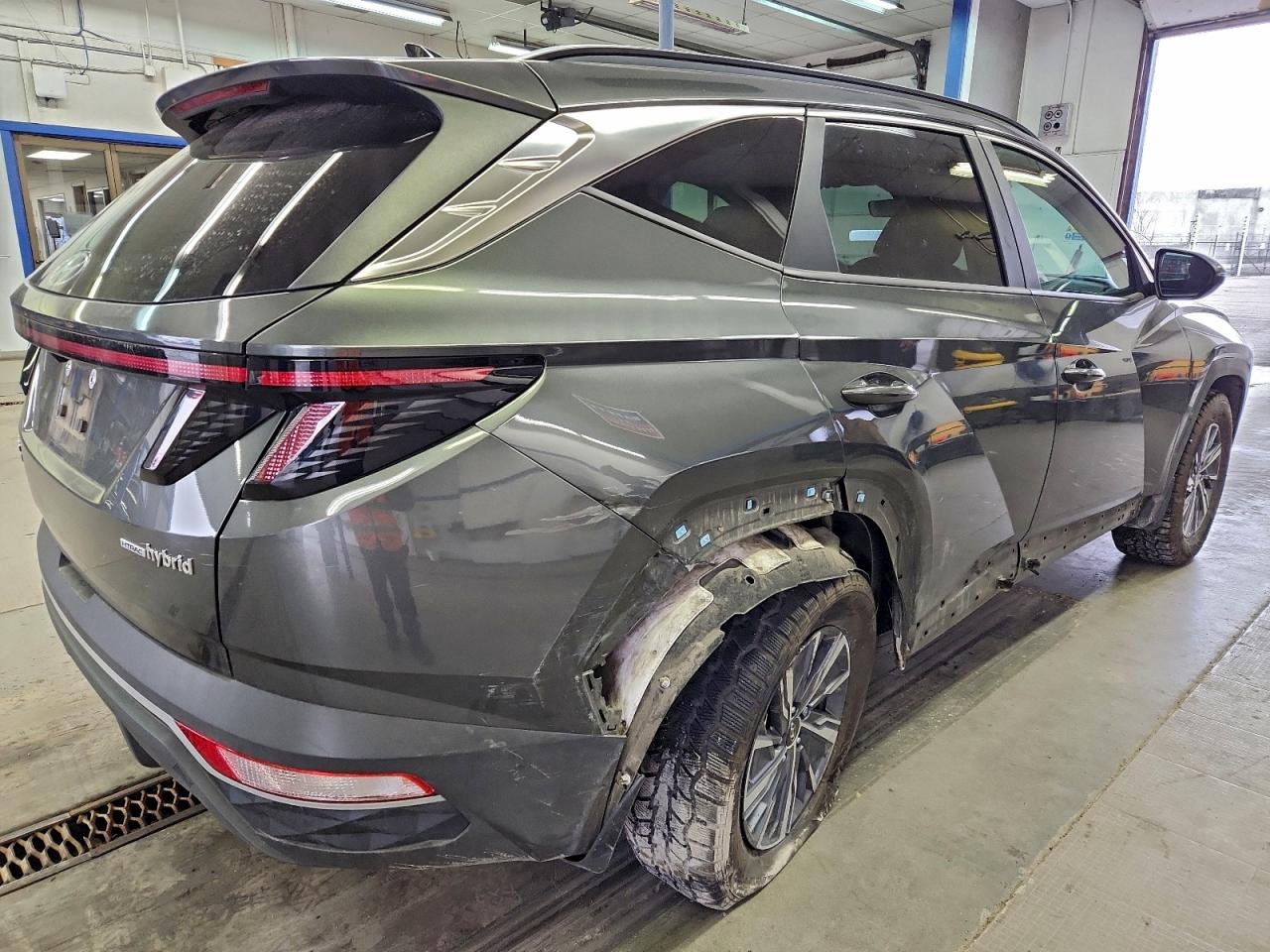 2023 HYUNDAI TUCSON BLUE photo 3