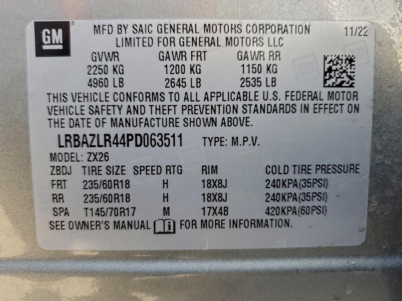 2023 BUICK ENVISION PREFERRED photo 13