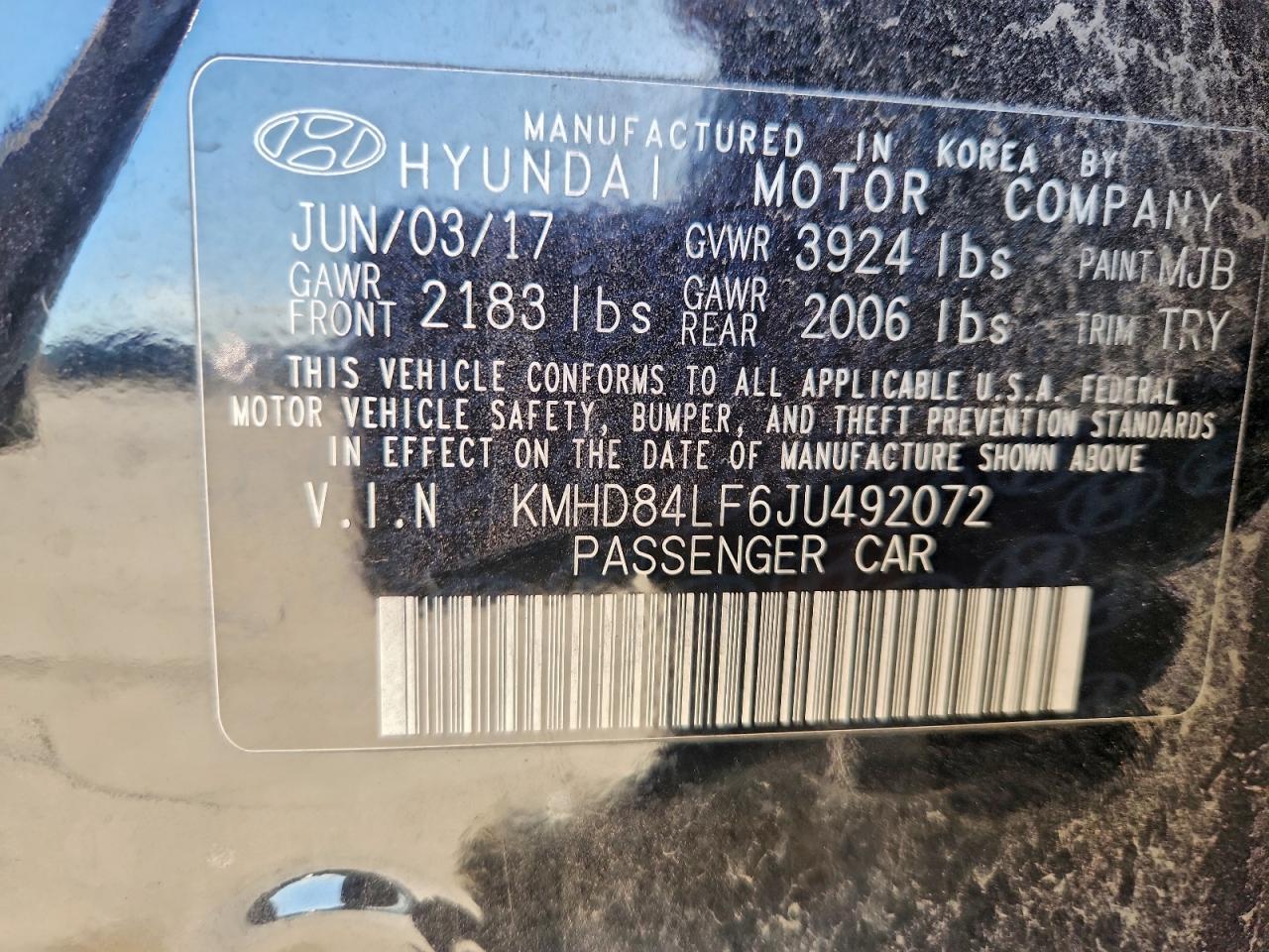 2018 HYUNDAI ELANTRA SEL photo 23