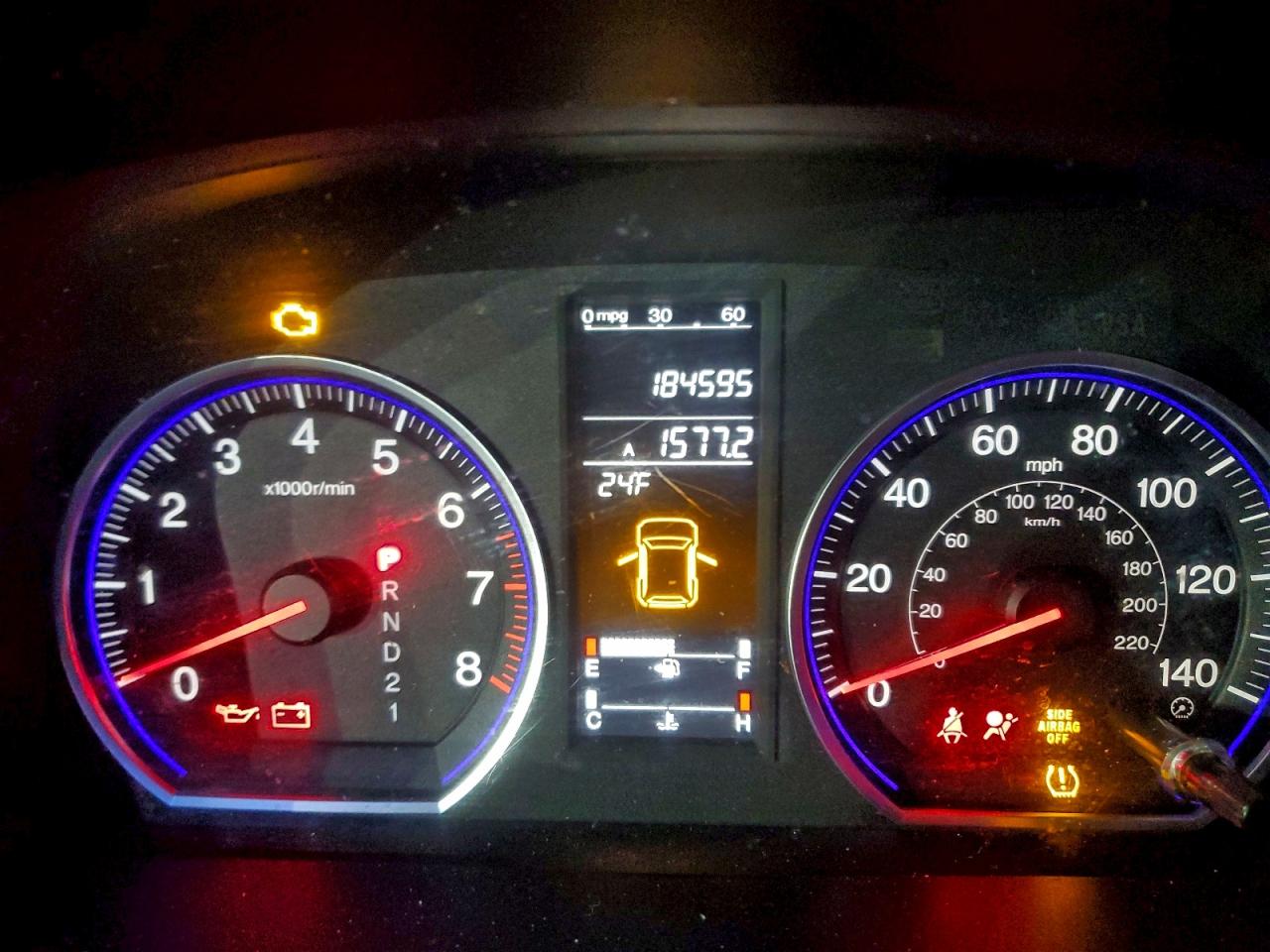 2007 HONDA CR-V EXL photo 9
