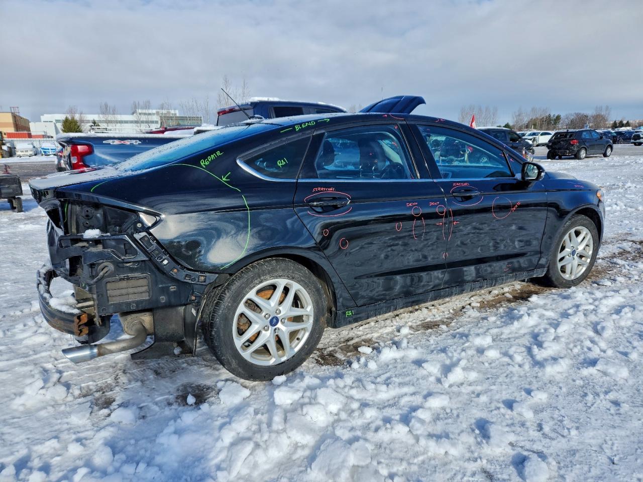 2013 FORD FUSION SE photo 3