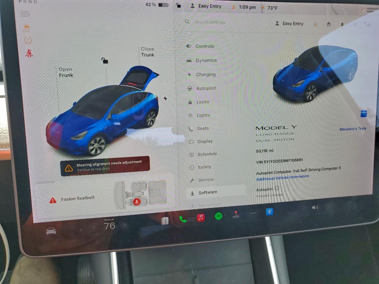2021 TESLA MODEL Y photo 17