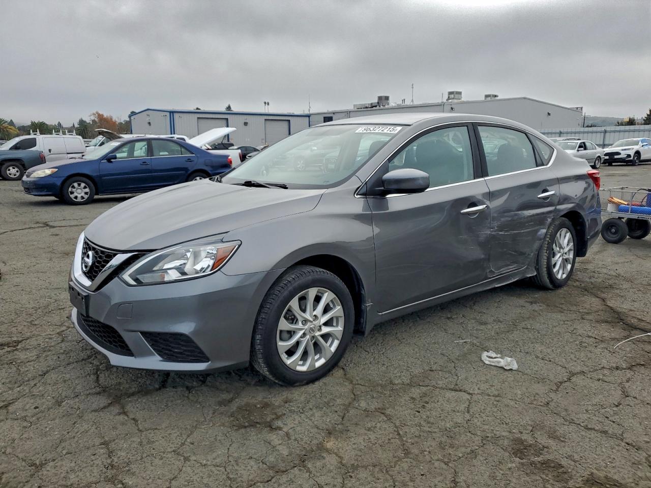 2017 NISSAN SENTRA S — SIDE damage — photo 1