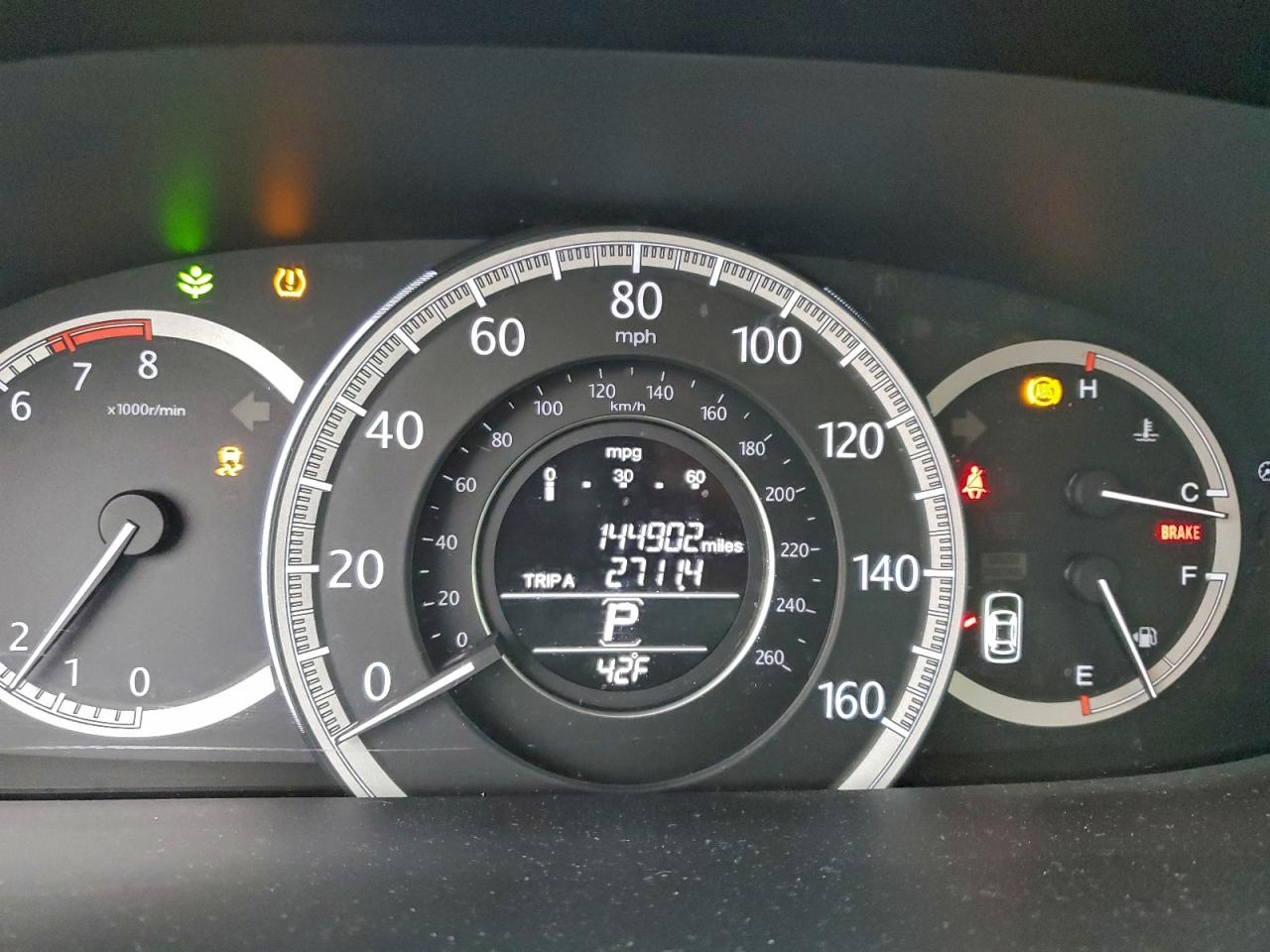 2013 HONDA ACCORD LX photo 9