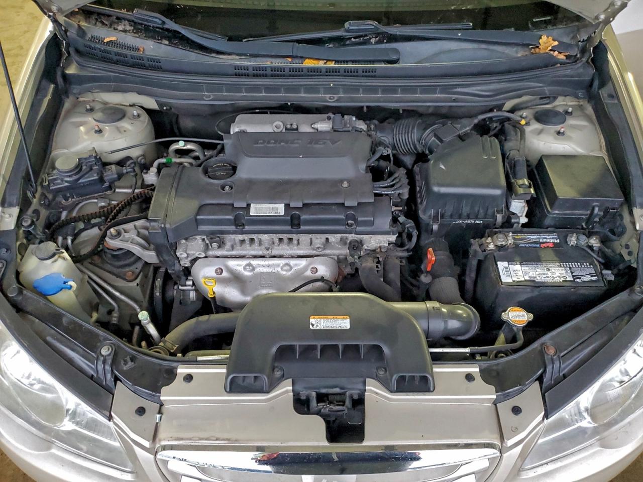 2010 HYUNDAI ELANTRA BLUE photo 11