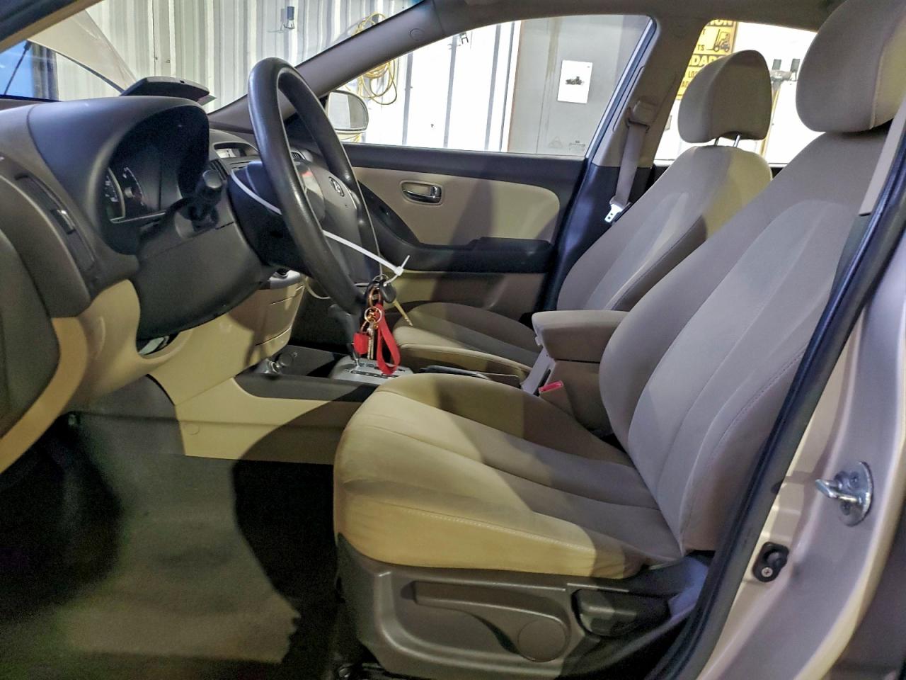 2010 HYUNDAI ELANTRA BLUE photo 7