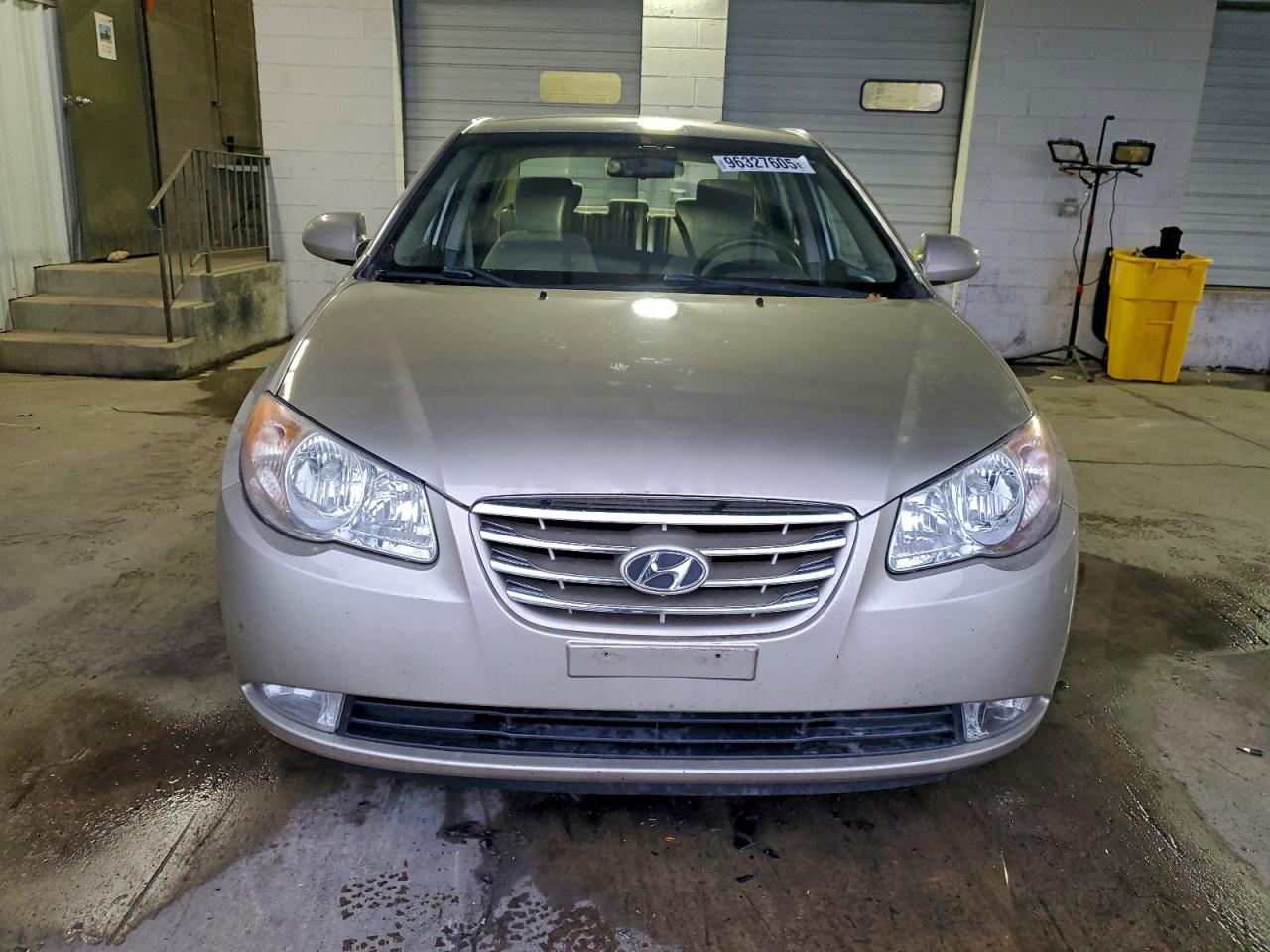 2010 HYUNDAI ELANTRA BLUE photo 5