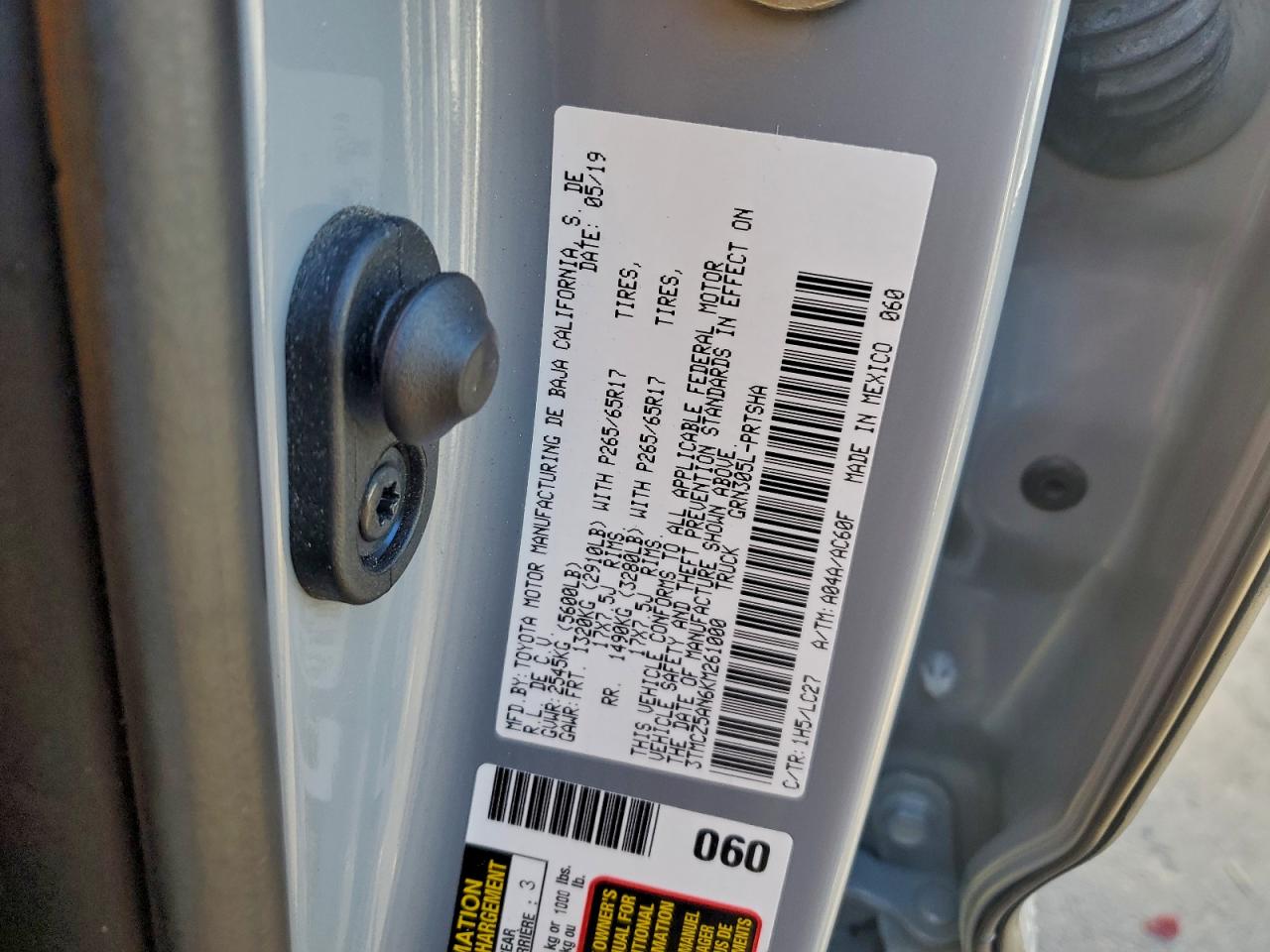 2019 TOYOTA TACOMA DOUBLE CAB photo 13