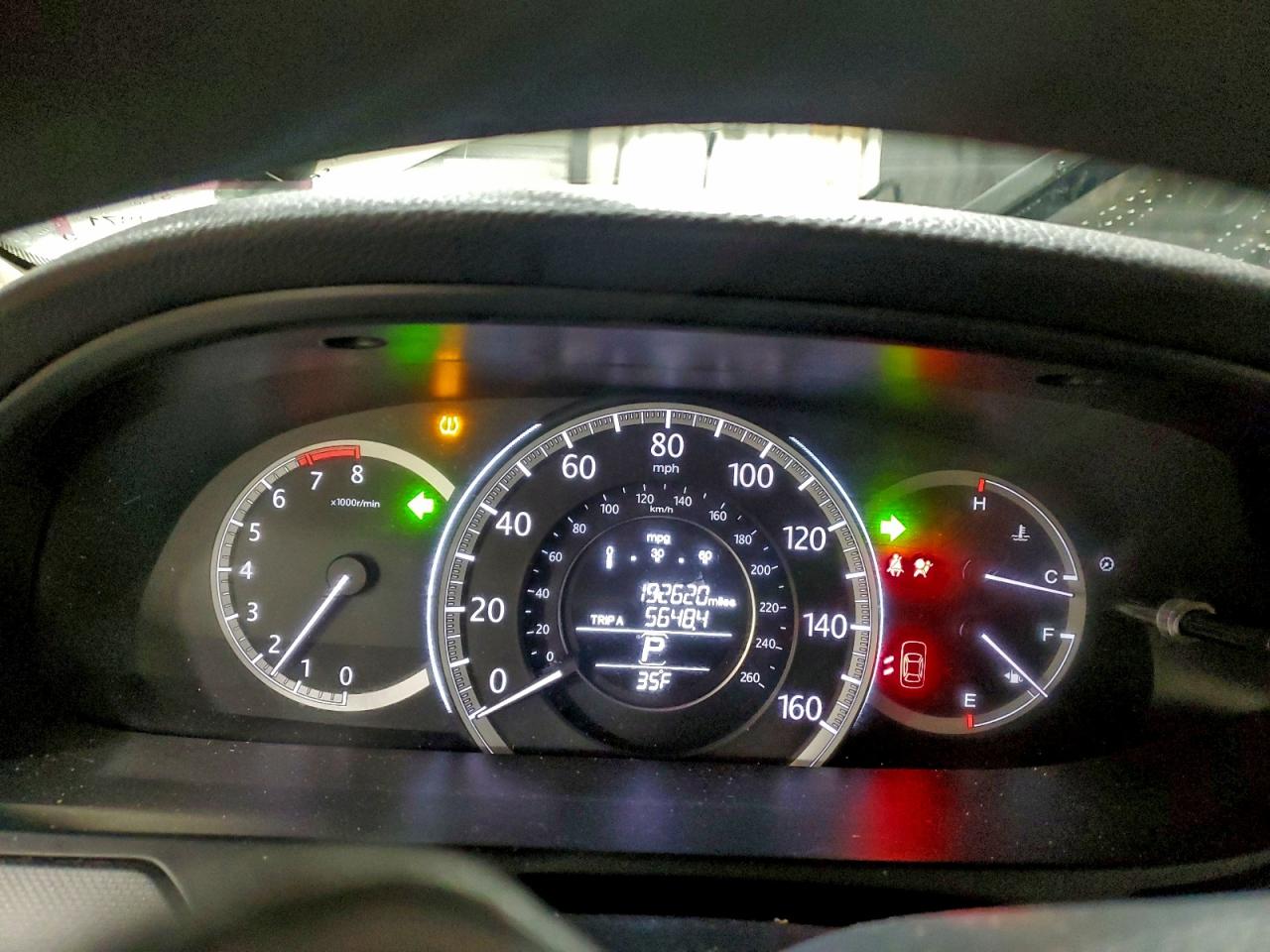 2014 HONDA ACCORD LX photo 9