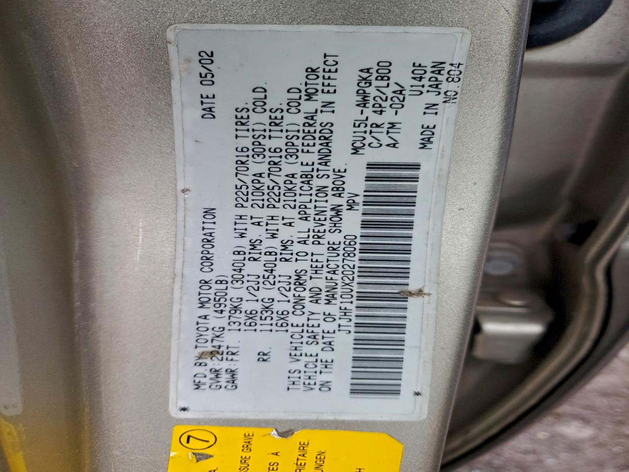 2002 LEXUS RX 300 photo 13