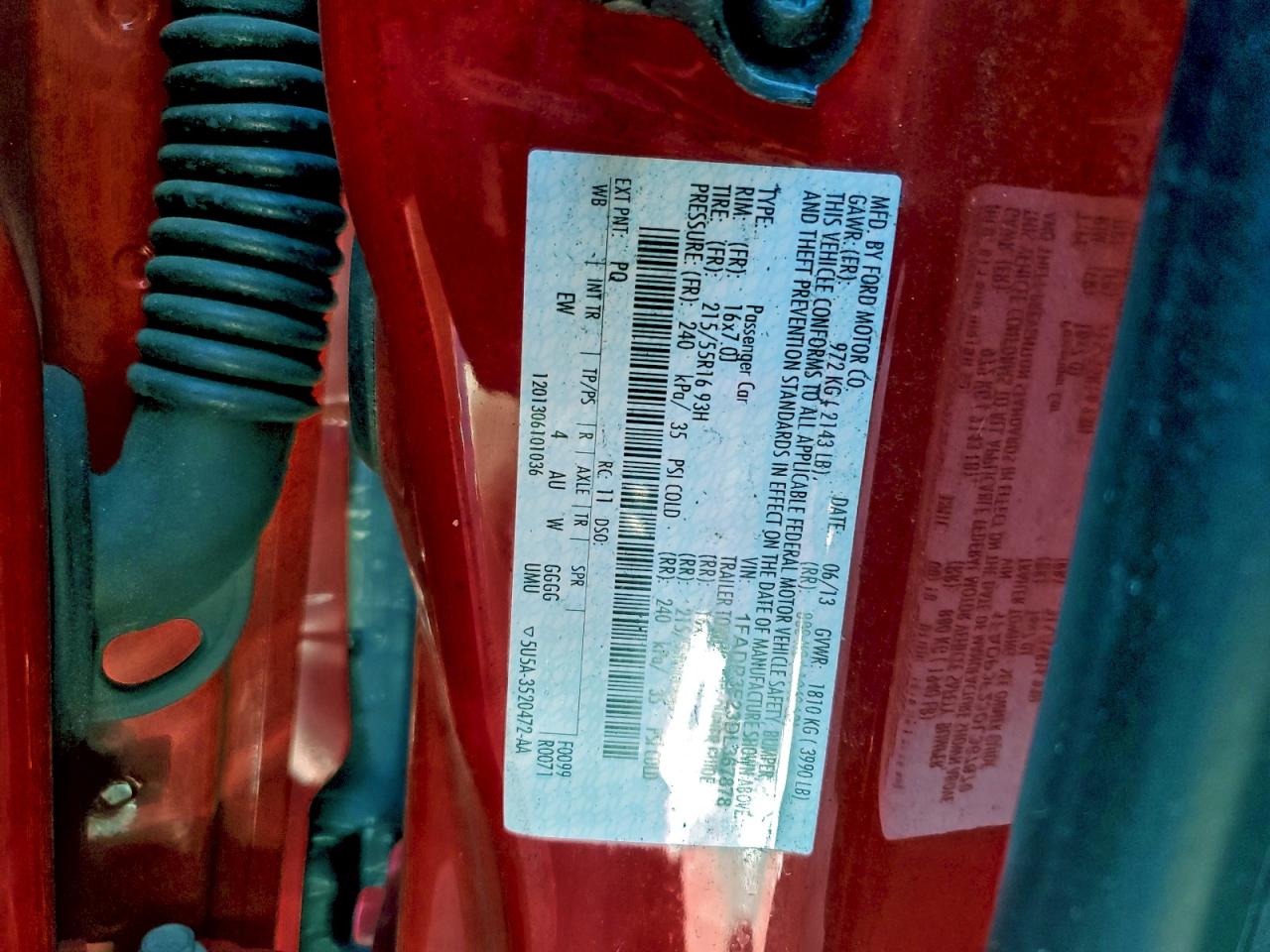 2013 FORD FOCUS SE photo 12