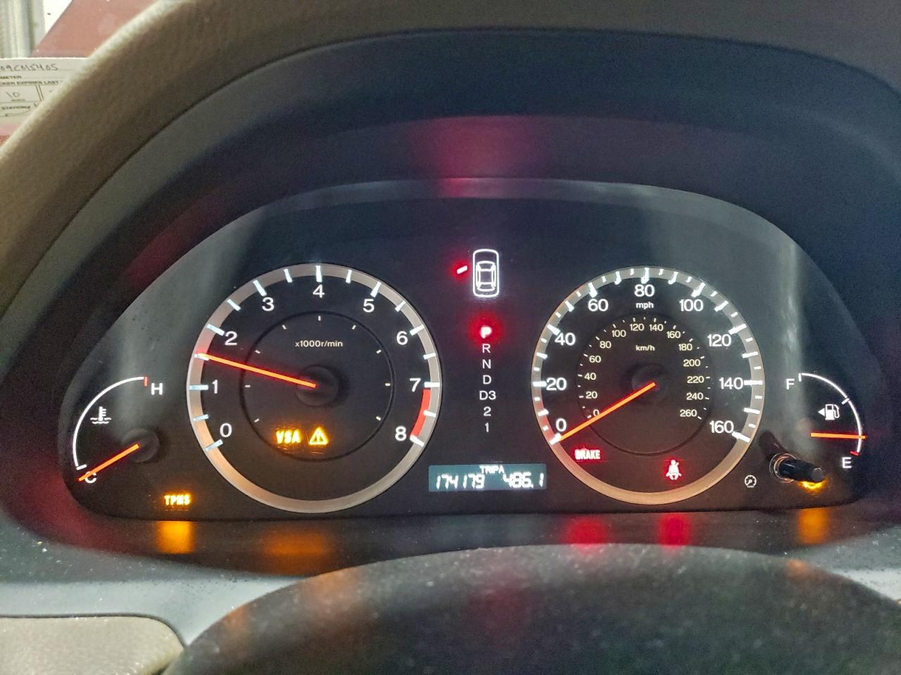 2009 HONDA ACCORD LX photo 9