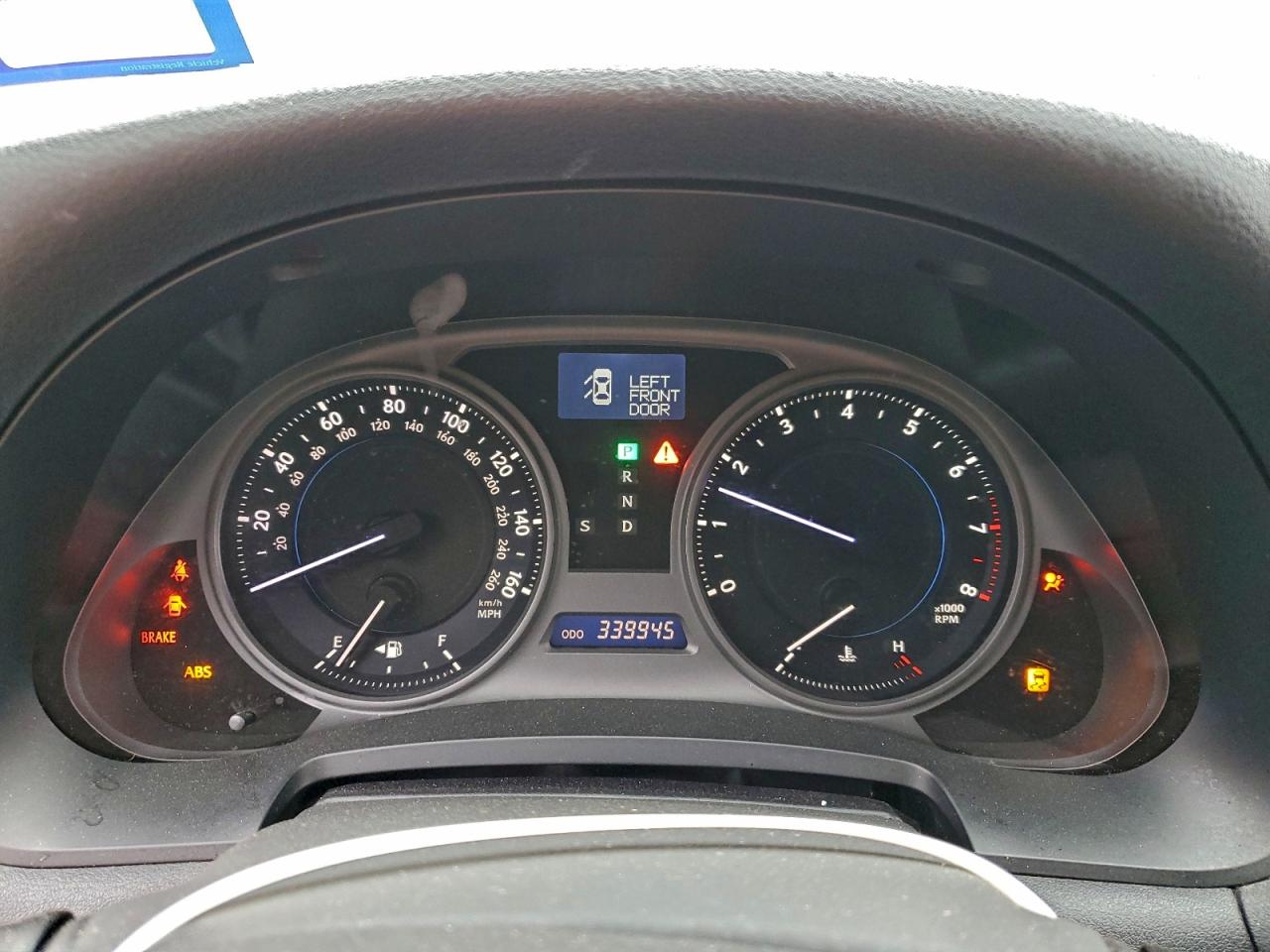 2008 LEXUS IS 250 photo 9