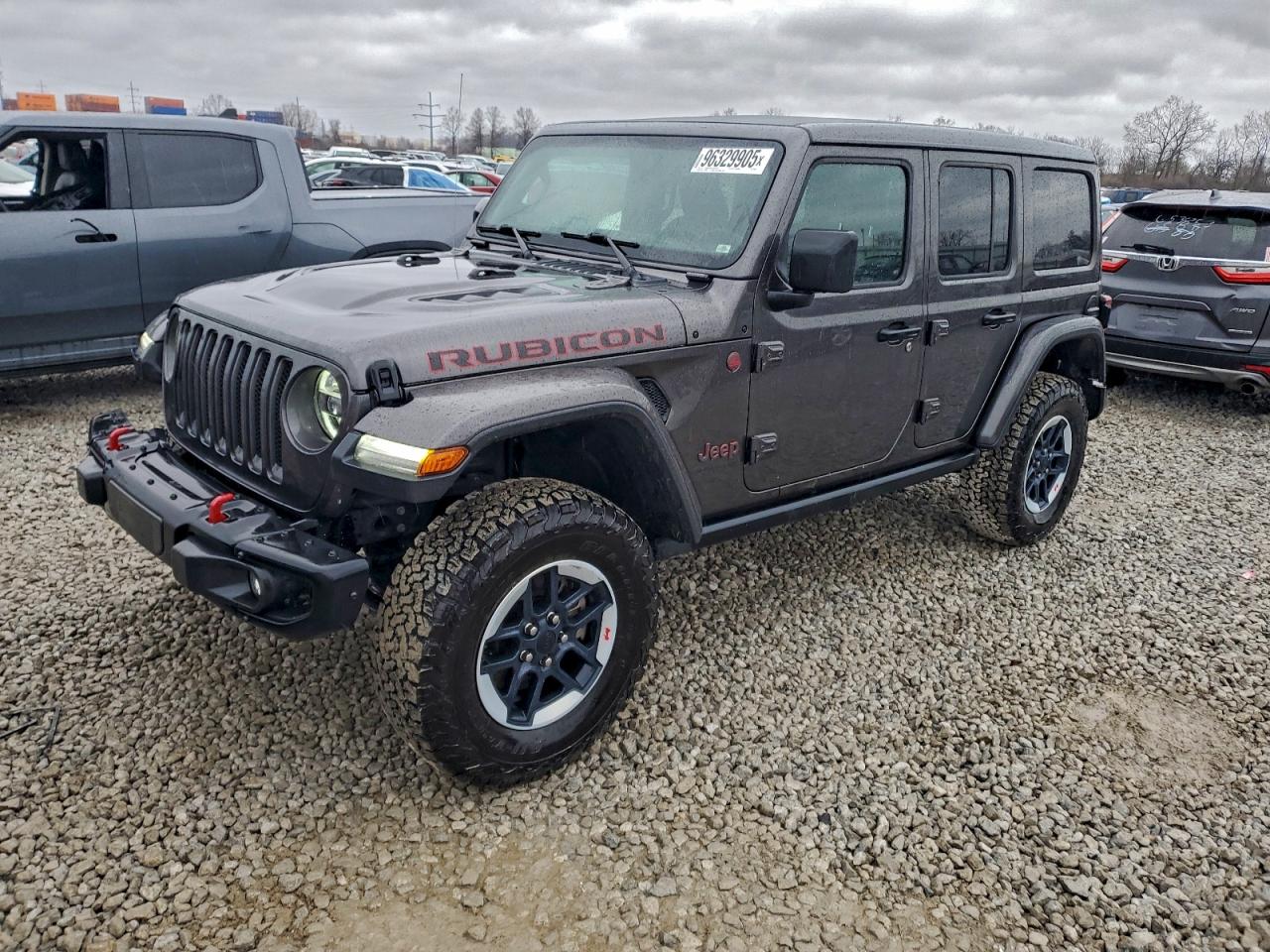 2019 JEEP WRANGLER UNLIMITED RUBICON — FRONT END damage — photo 1