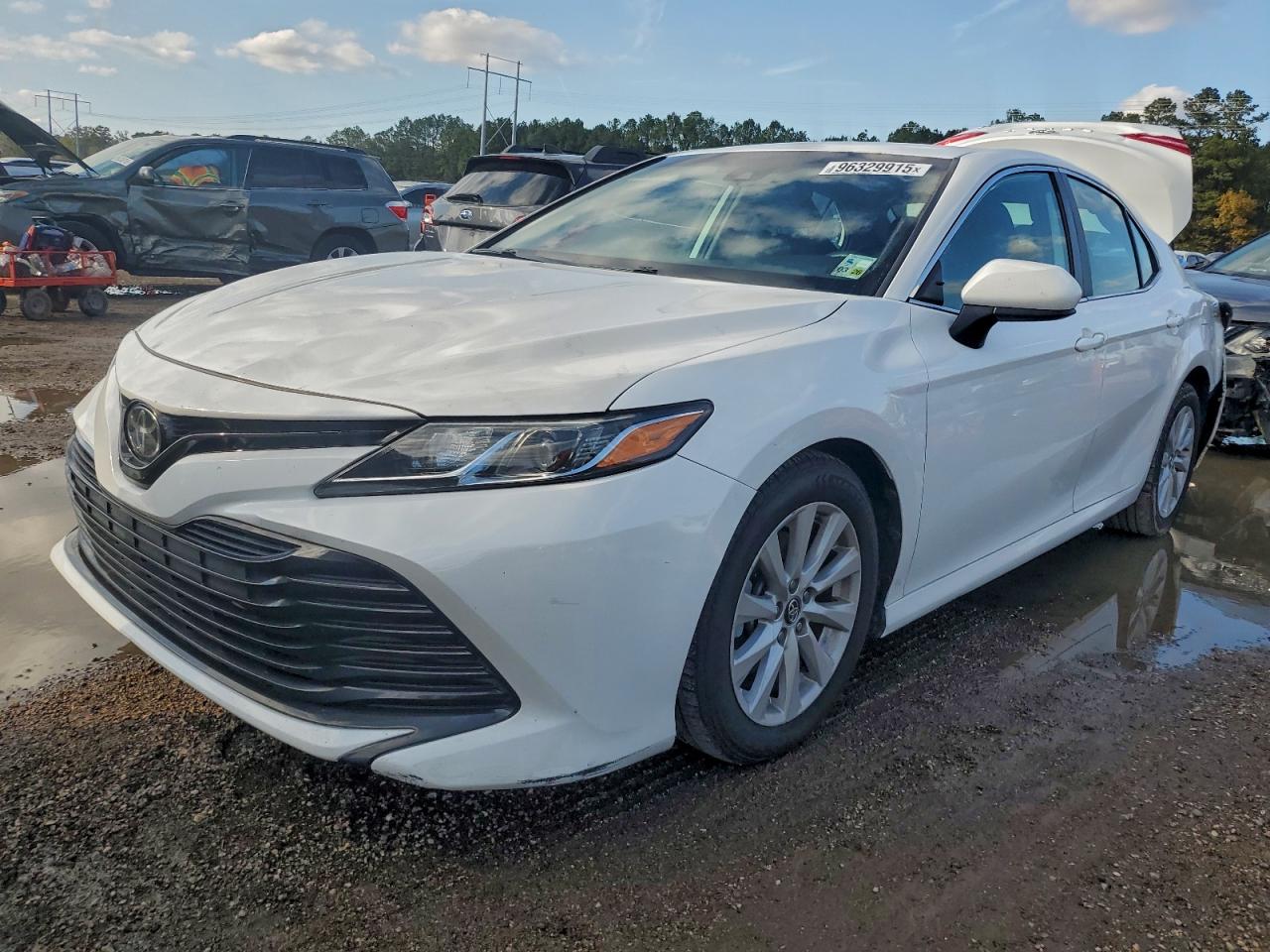 2019 TOYOTA CAMRY L — REAR END damage — photo 1