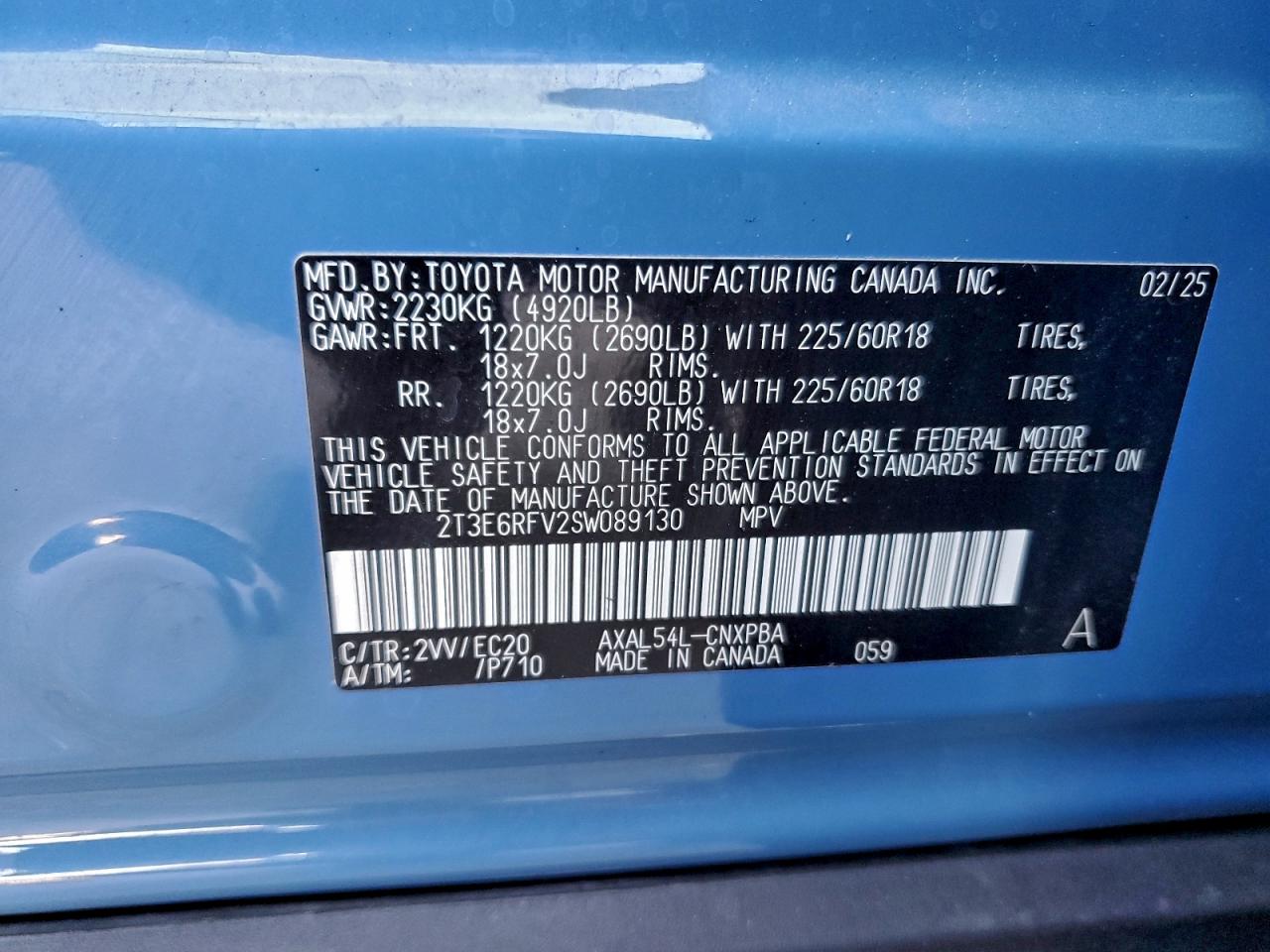 2025 TOYOTA RAV4 XSE photo 13