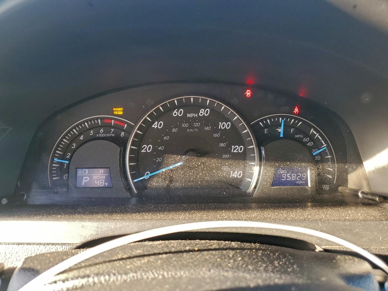 2012 TOYOTA CAMRY BASE photo 9