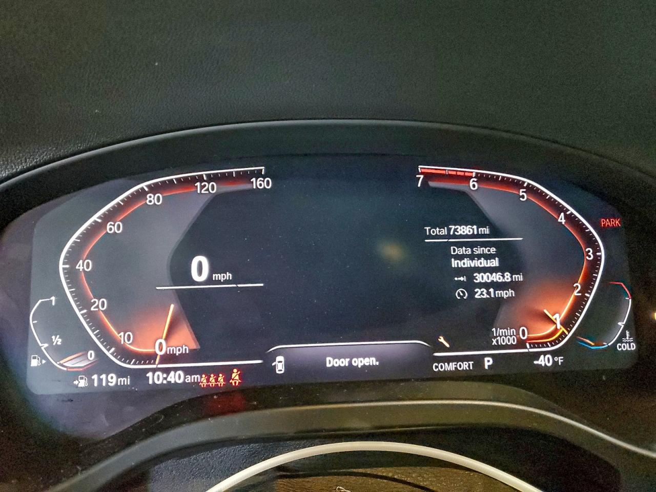 2020 BMW X3 XDRIVE30I photo 9