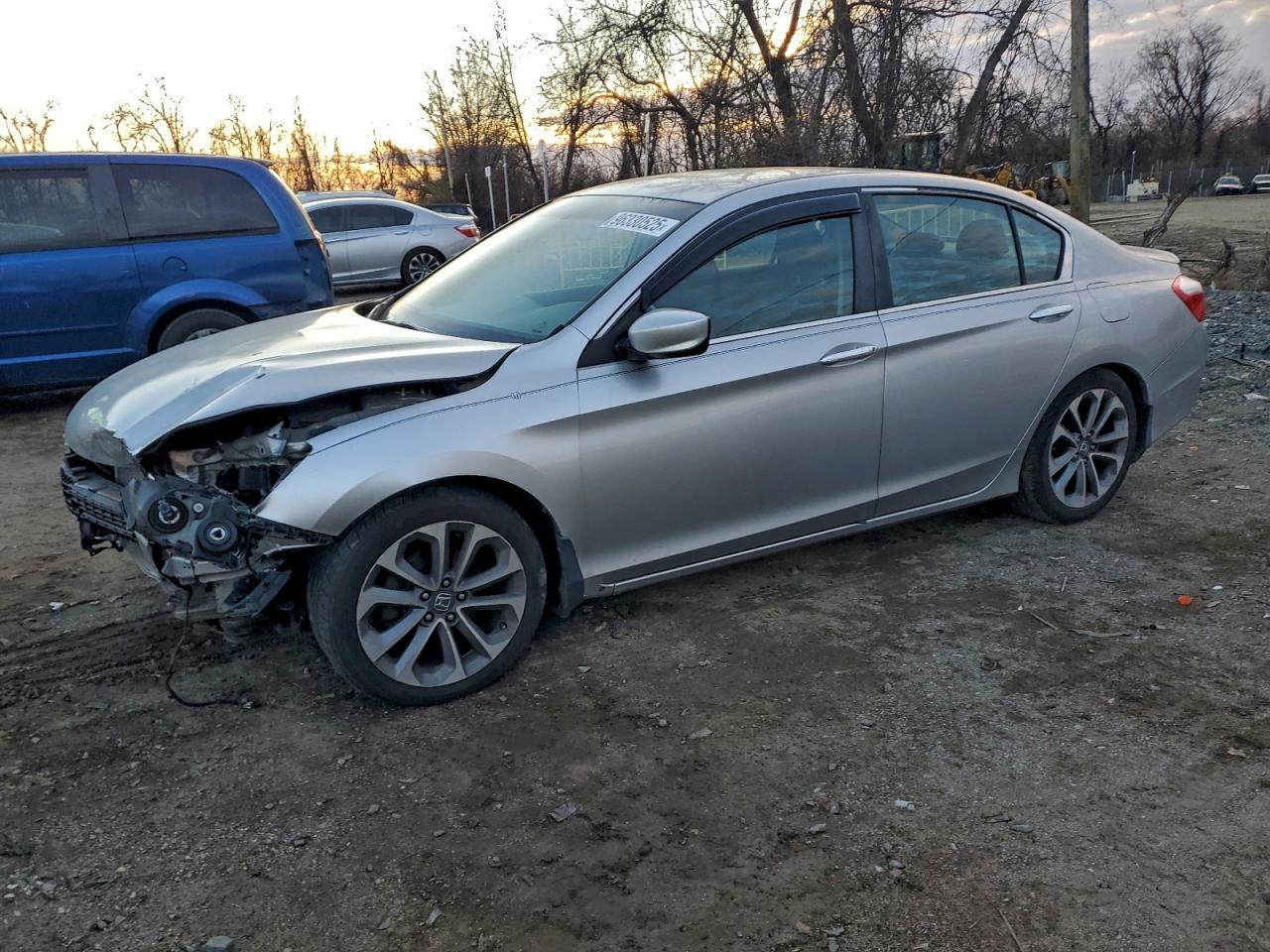 2013 HONDA ACCORD SPORT — FRONT END damage — photo 1