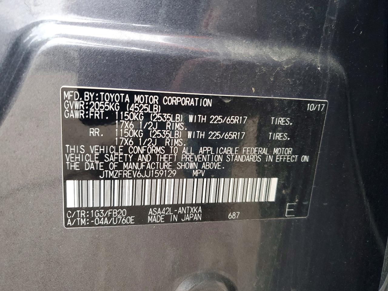 2018 TOYOTA RAV4 LE photo 25