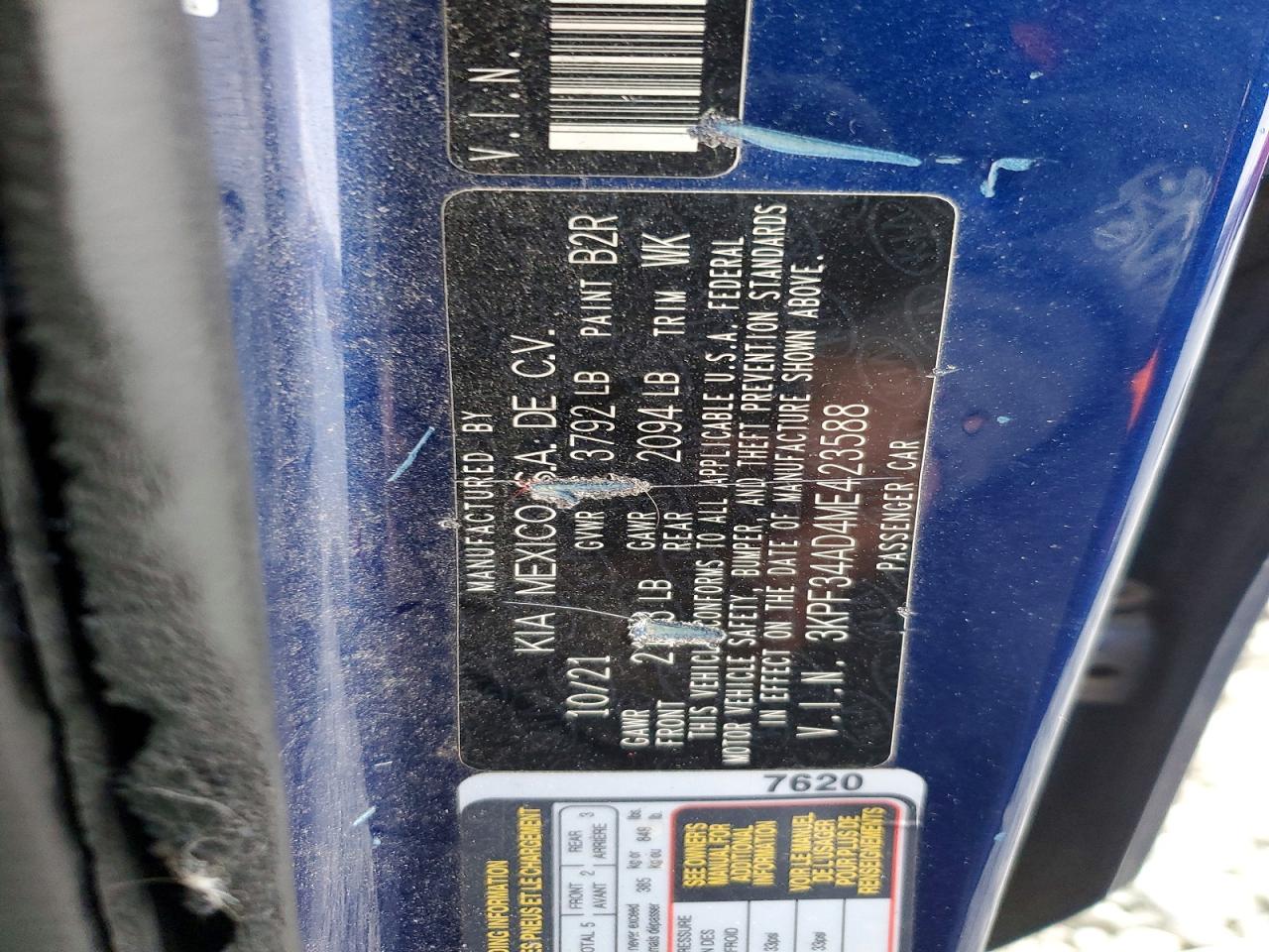 2021 KIA FORTE GT LINE photo 23
