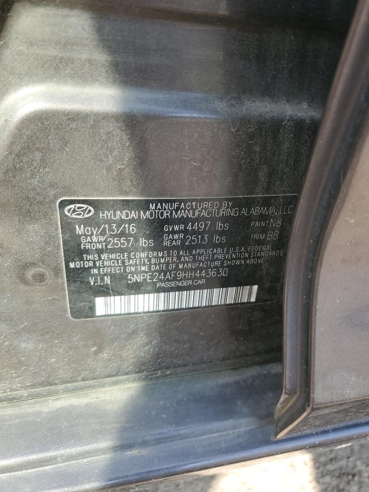 2017 HYUNDAI SONATA SE photo 12
