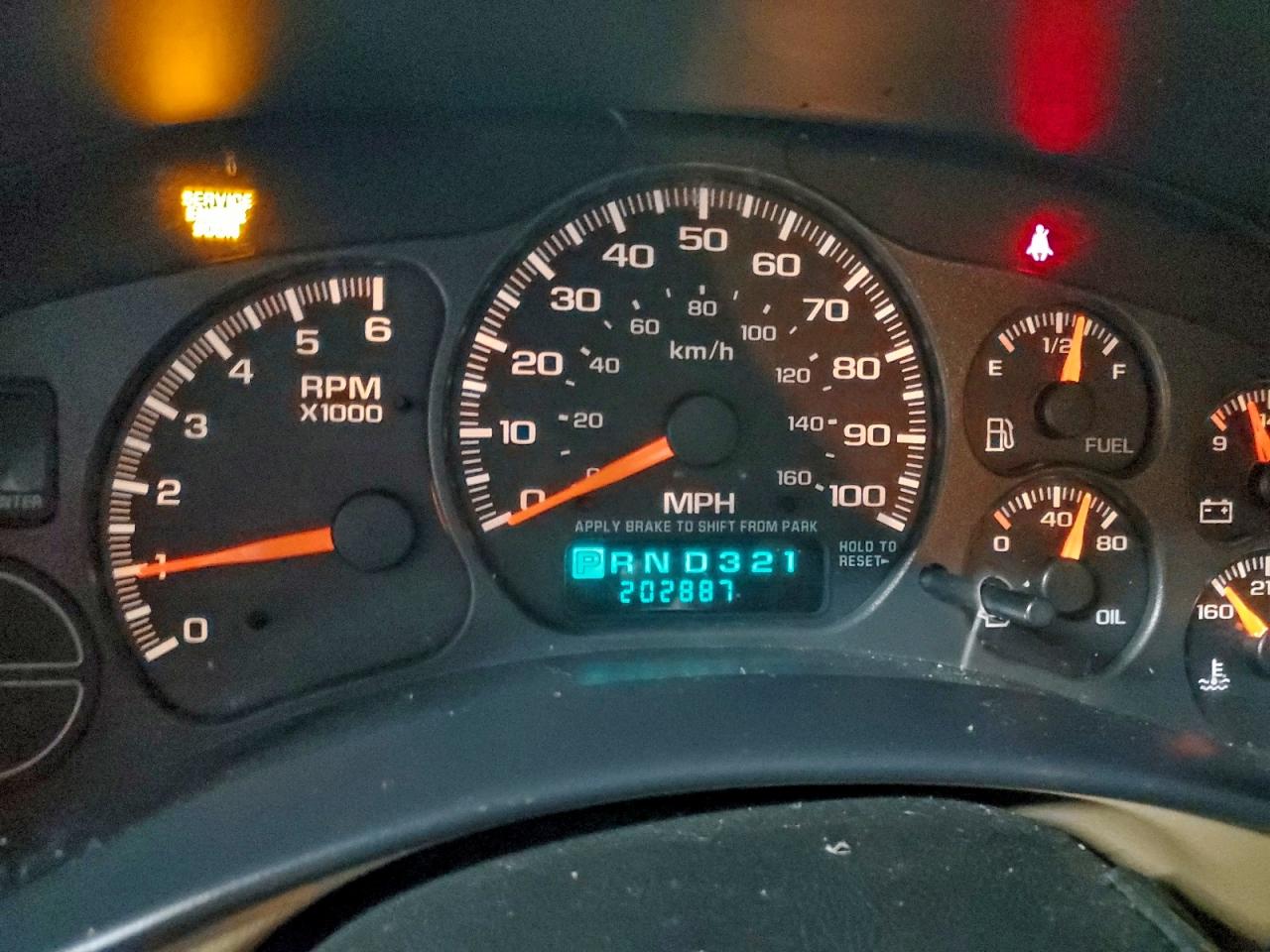 2000 CHEVROLET TAHOE K1500 photo 9