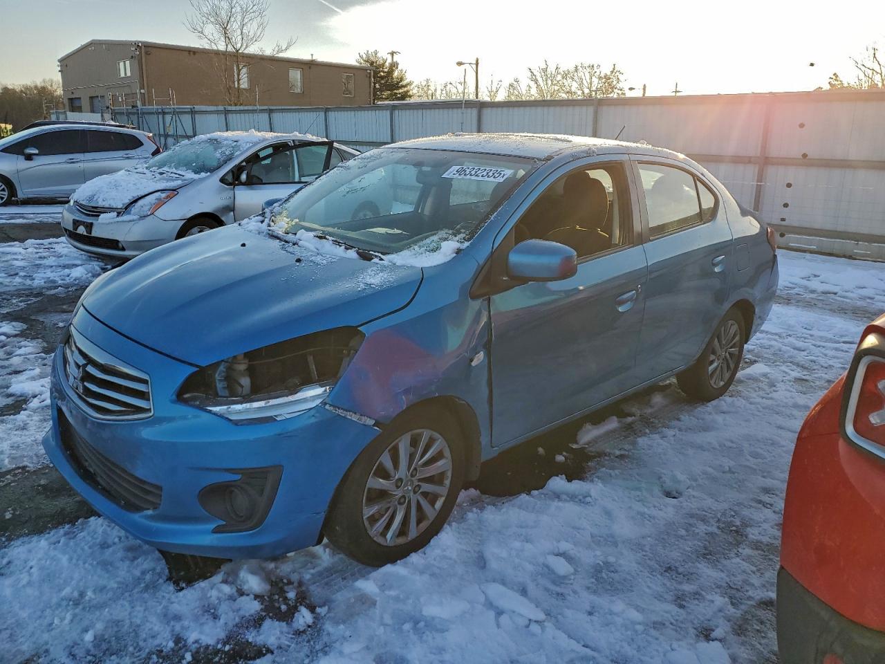 2018 MITSUBISHI MIRAGE G4 ES — FRONT END damage — photo 1
