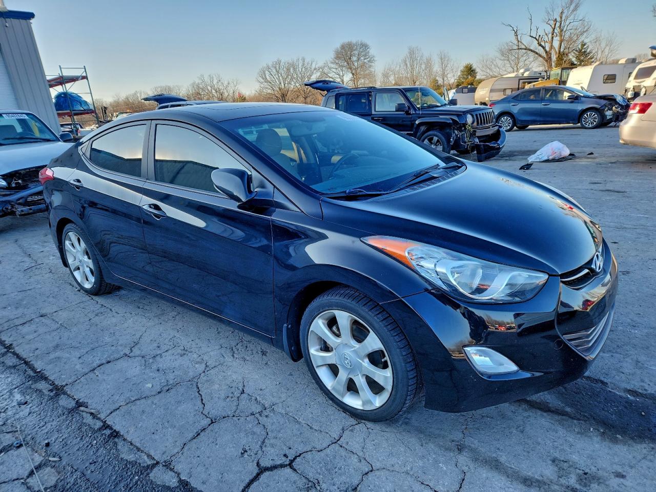2012 HYUNDAI ELANTRA GLS photo 4